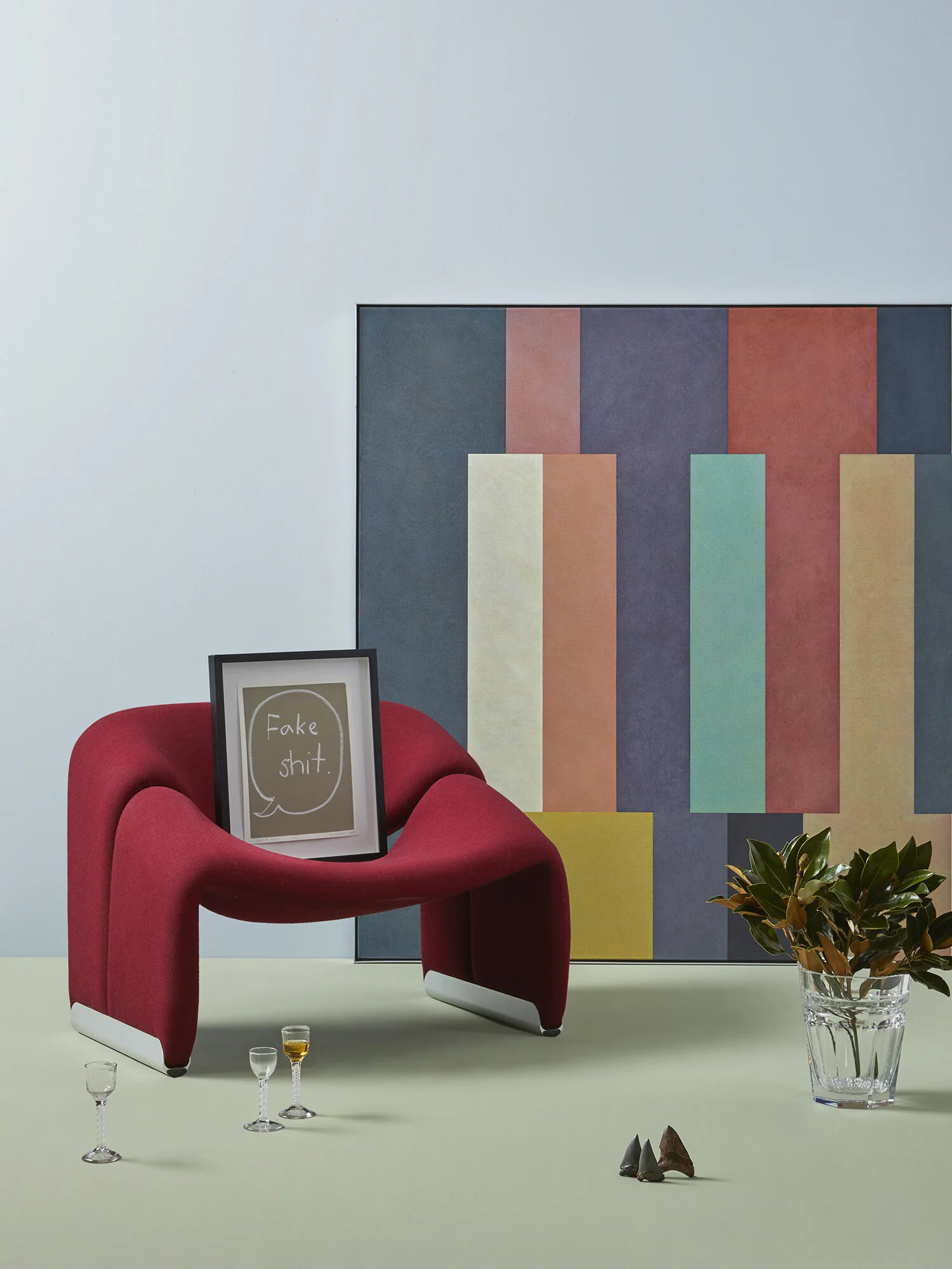 Client—  Webb’s Auction House  Commissioned by—  Inhouse Design  Photography—  Toaki Okano   Featuring—  Colin McCahon, Hone Papita Raukura ‘Ralph’ Hotere, John Reynolds, Milan Mrkusich, Pierre Paulin, Roy Good, Zhang Zhitang