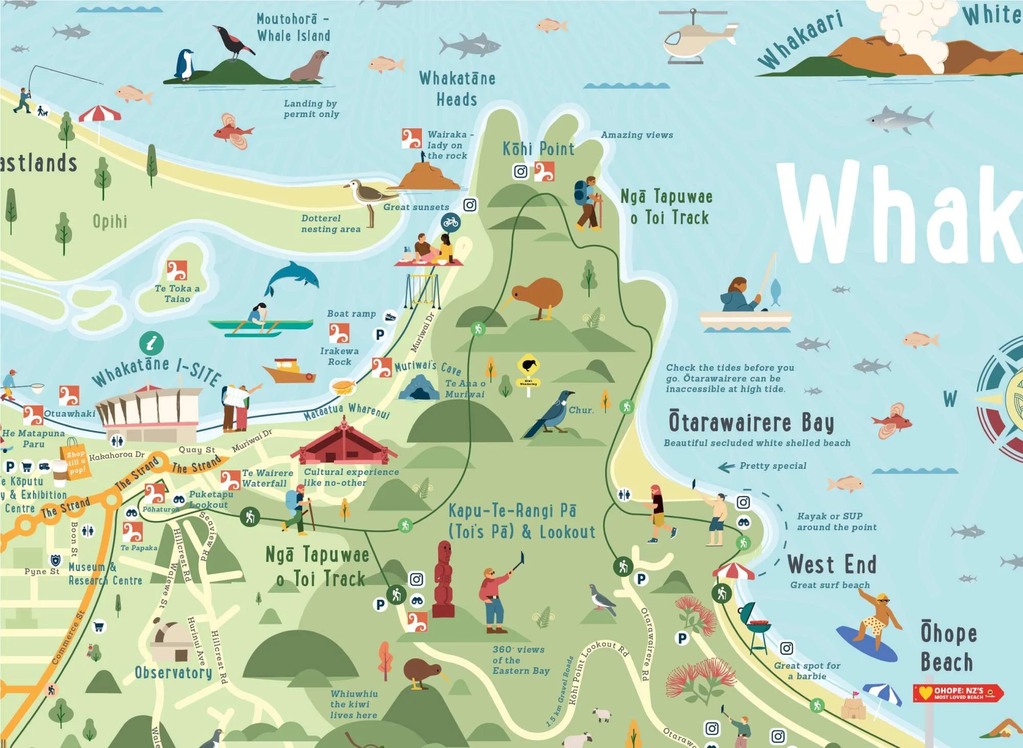 Whakatāne District Map Our Work — Law Creative