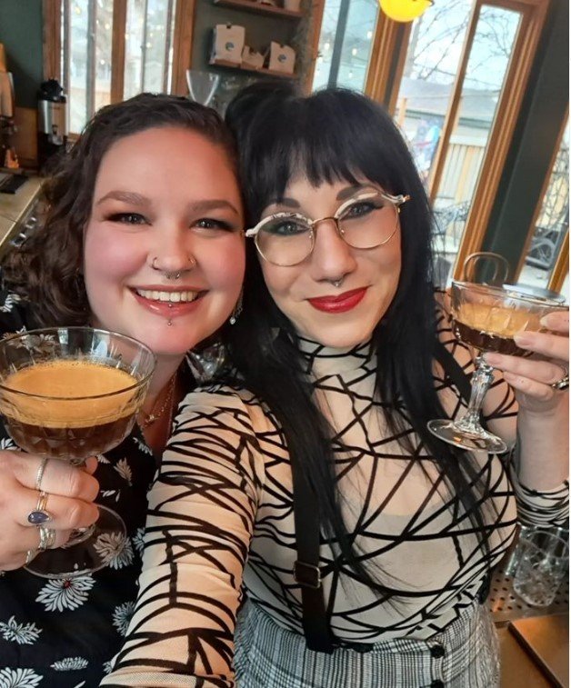 It's Audrey's last day behind the bar at the Briar and her birthday! We just wanted to give her a special shout-out and thank you for all her hard work behind the scenes helping us get the bar program up and running and all the work she did building 