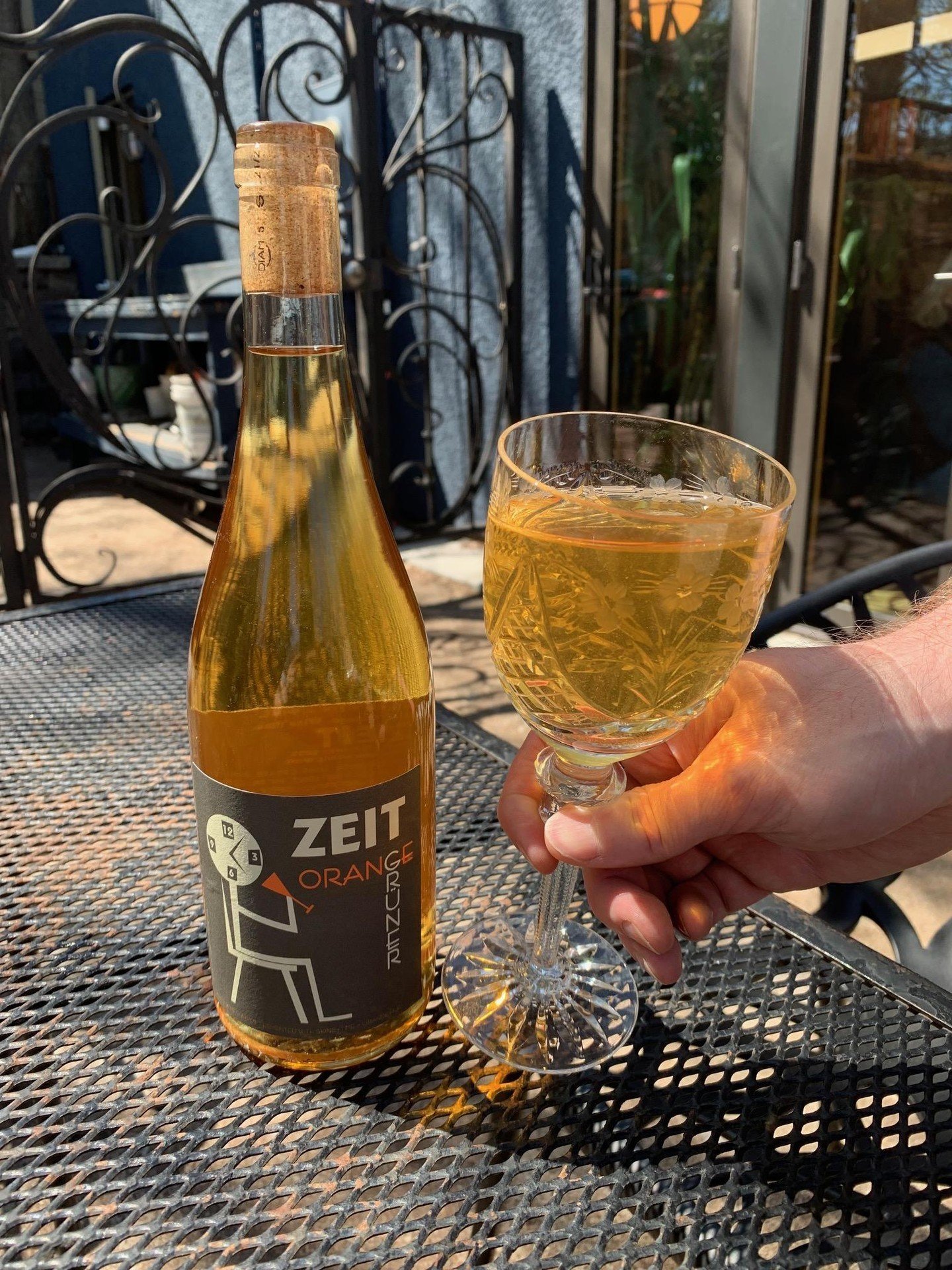 Saturday is $10 off bottles of wine - all day! It's the perfect day to try some of our new wines.

Zeit - Gruner Veltliner Orange Wine is our new orange wine. The grapes are hand-harvested and macerated on skins for 14 days, then pressed and spontane