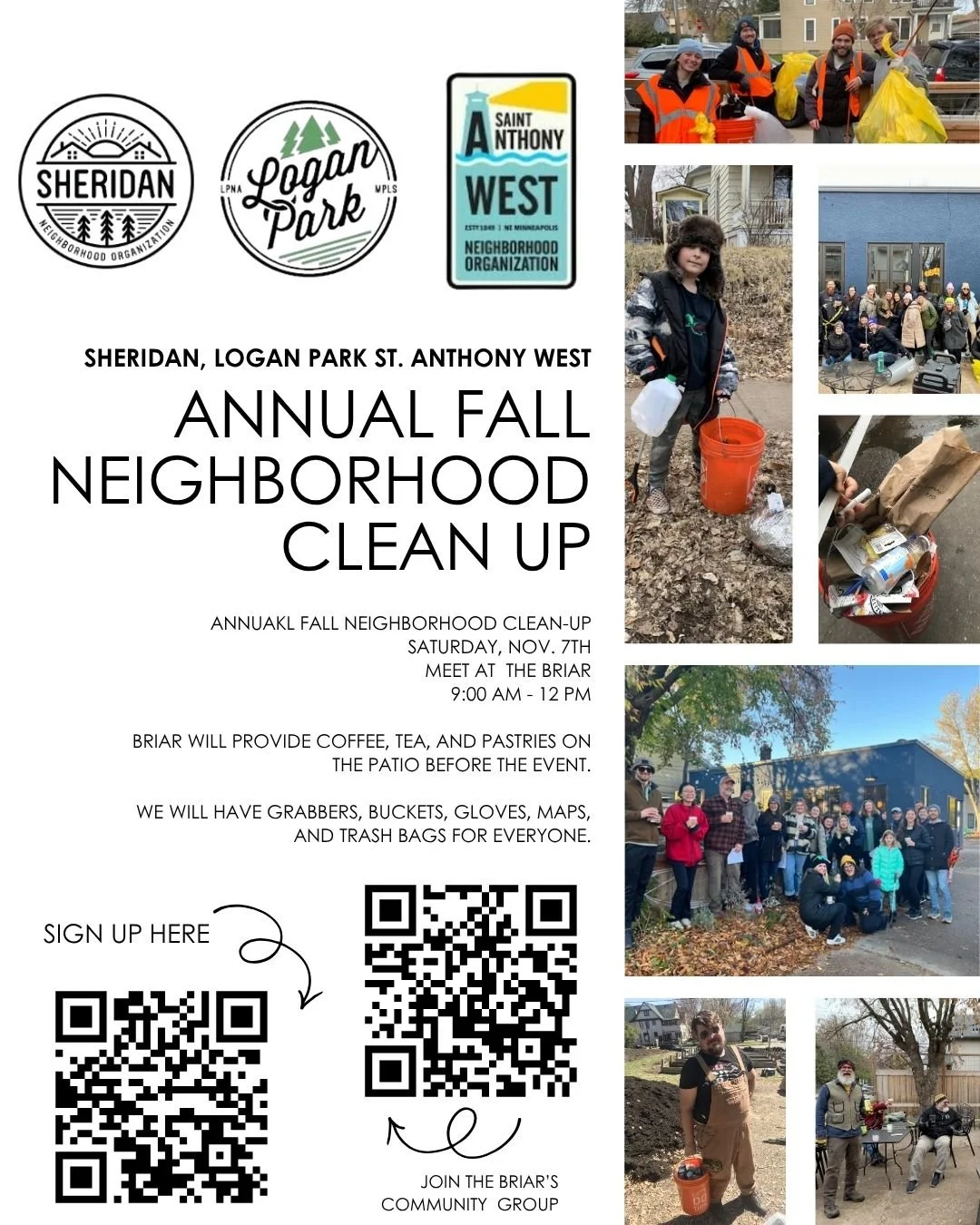Annual Fall Neighborhood Trash Clean up
