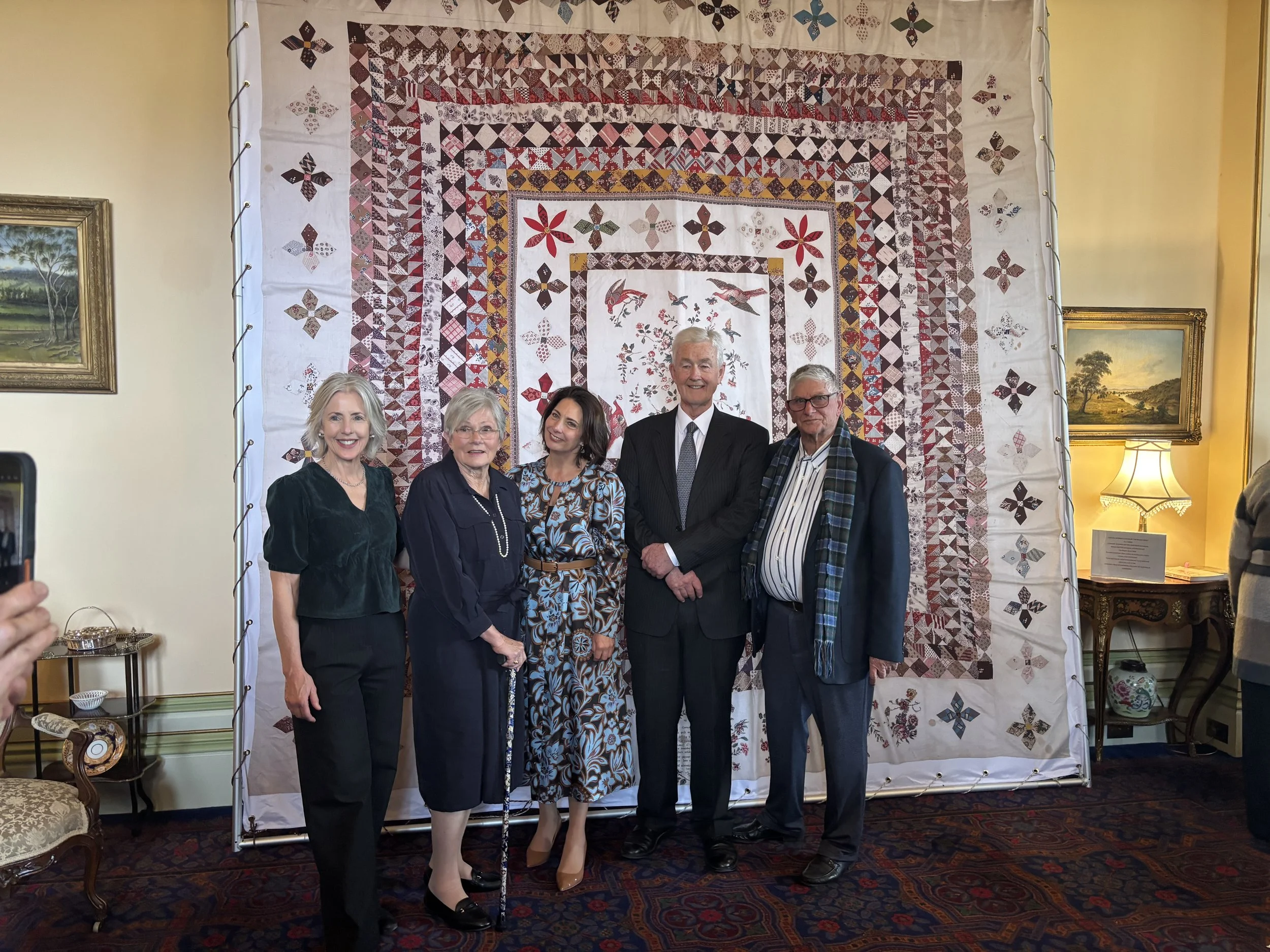 185 Years of the Rajah Quilt: An Afternoon with the Governor