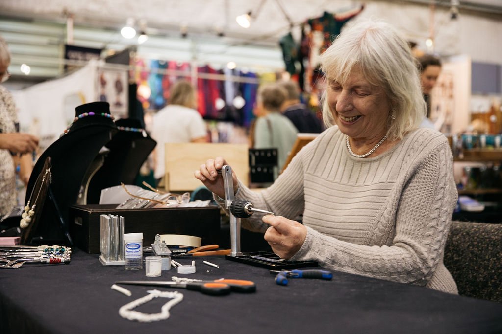 an Exhibitor Tasmanian Craft Fair November 13, 2024