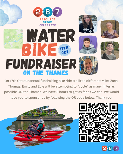Water Bike Fundraiser