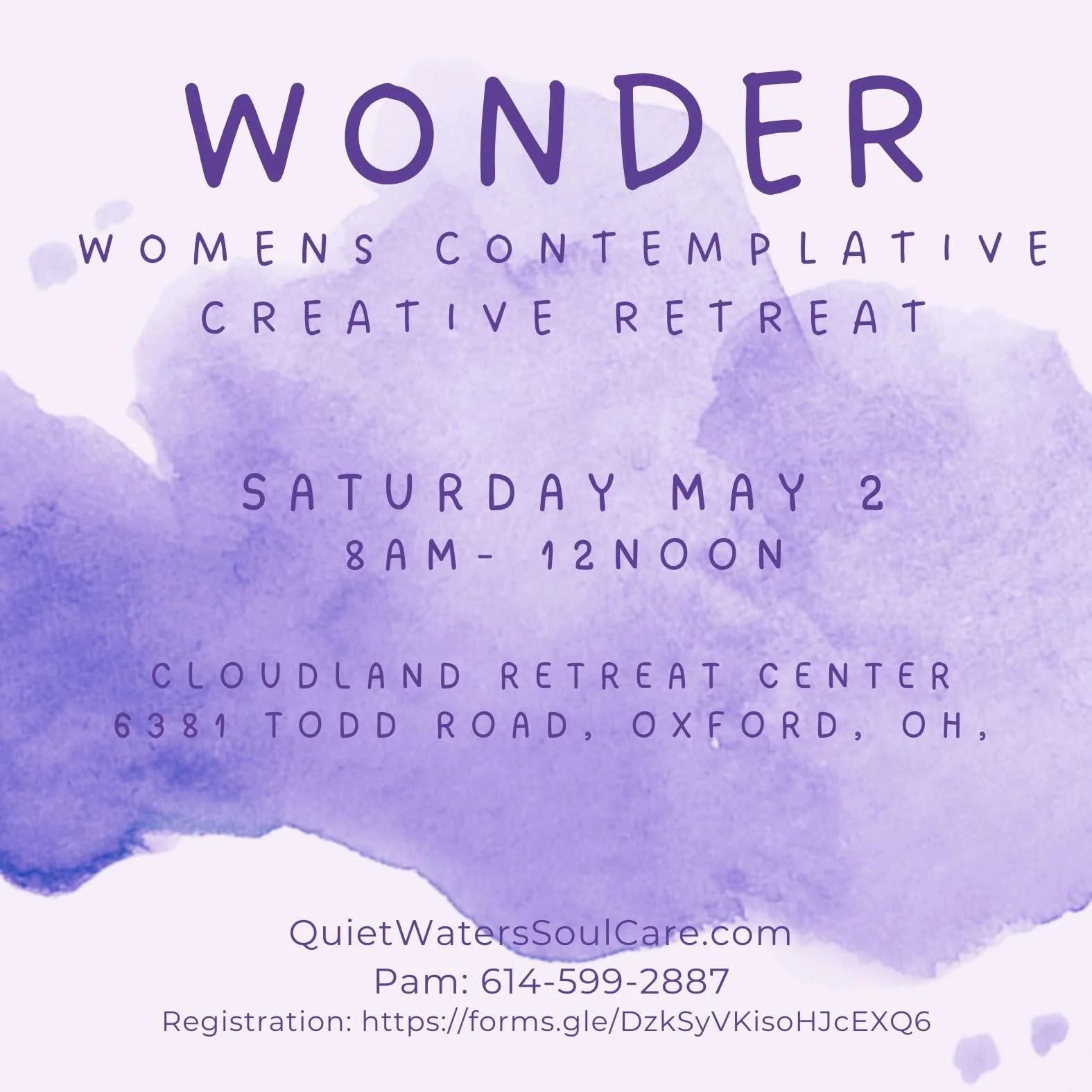 Wonder - a Womens' Contemplative Retreat