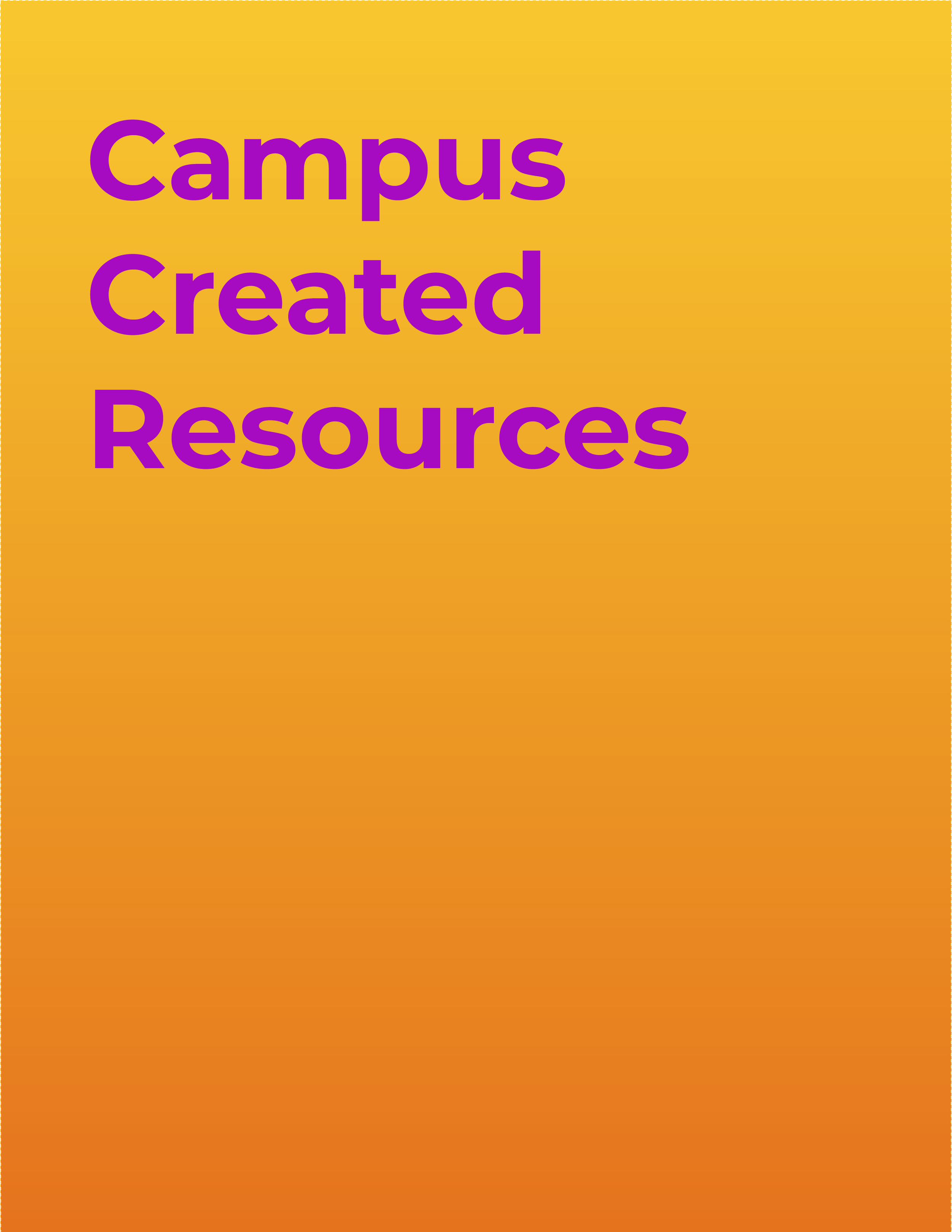 AES Campus Created Resources + Spotlights