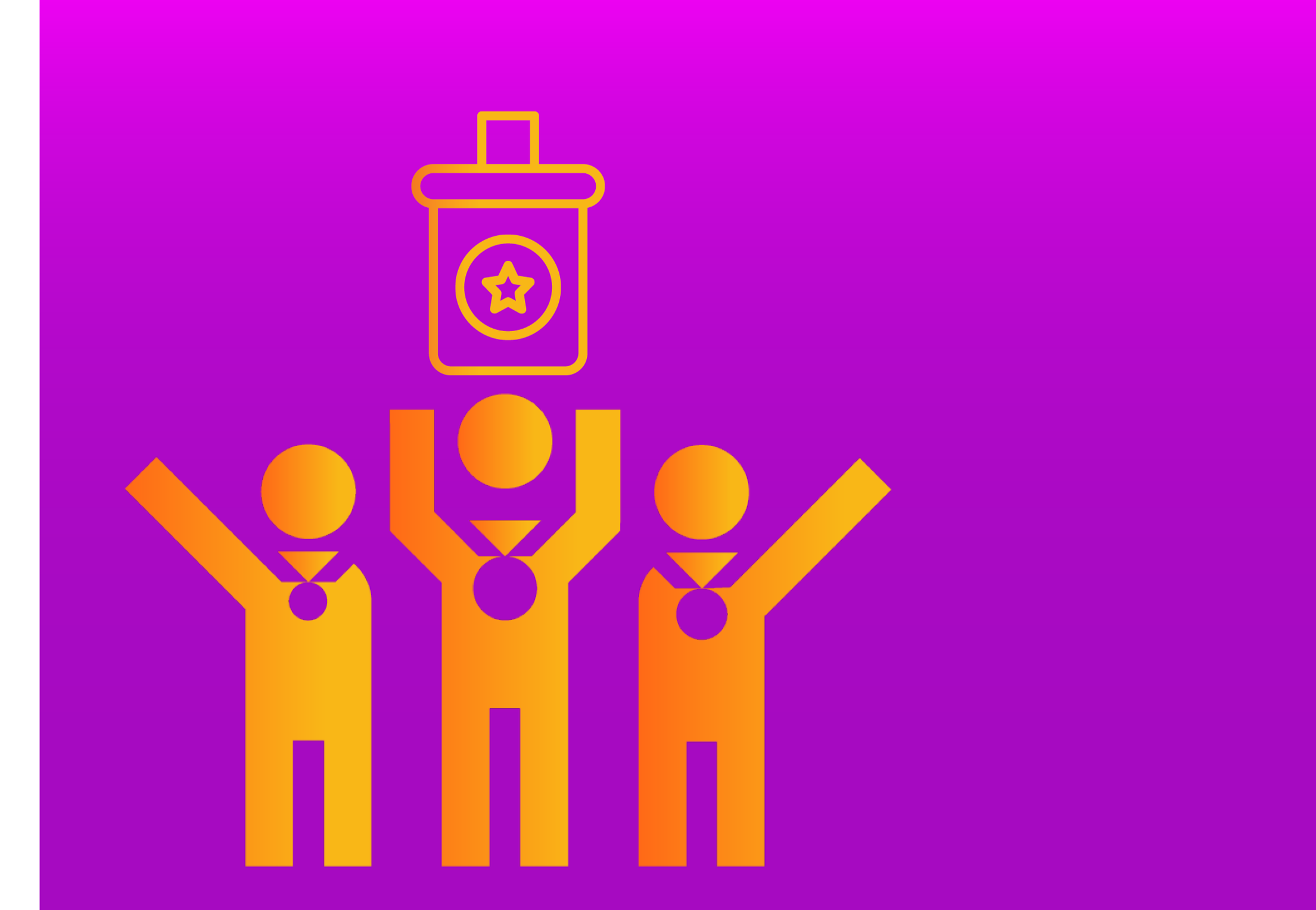 Graphic of two people talking.