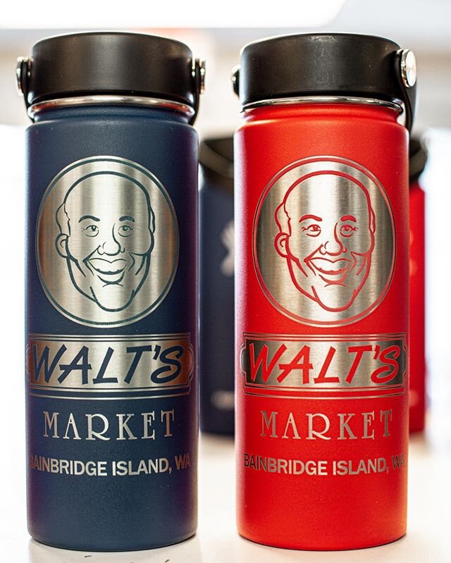 Spring forward into Walt&rsquo;s to get your very own Walt&rsquo;s hydro flask water bottle!
.
.
.
.

#waltslynwoodmarket #bainbridgeisland #ibuybainbridge #shoplocal #walts #localmarket #bainbridgeislanders