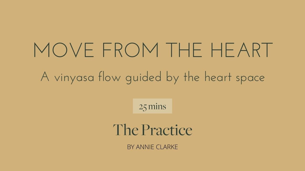 Move From The Heart (25 Mins)