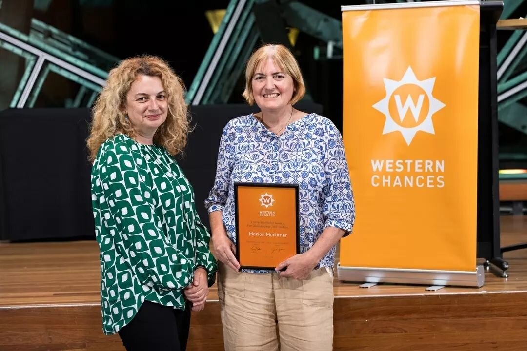 Congratulations to Marion Mortimer from St Albans Secondary College, our Helen Worladge awardee!&nbsp;👏 

Recognised for her outstanding commitment to nominating young people for Western Chances scholarships, Marion has submitted over 70 application