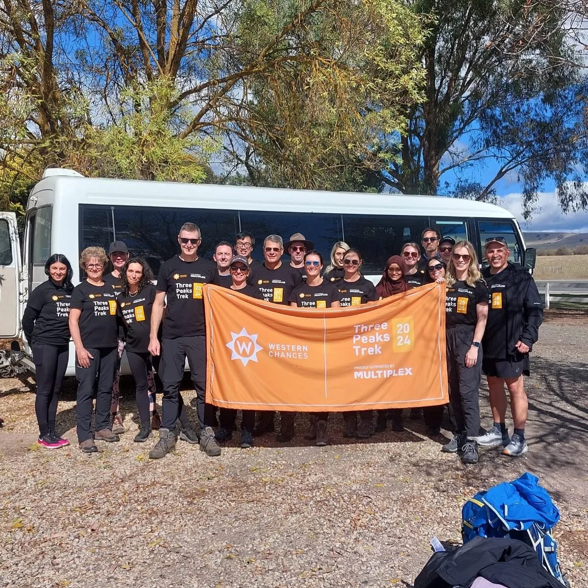 And we&rsquo;re off!&nbsp;⛰️&nbsp;⚡ 

The Western Chances Three Peaks Trek has officially begun as our trekkers make their way to the Victorian Alps this morning.

For the next three days, they&rsquo;ll be walking together with purpose as they summit