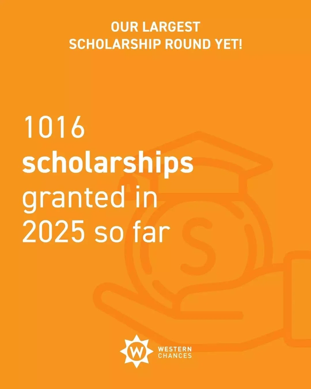 🎓 Earlier this year we awarded 1,016 scholarships to secondary and tertiary students &mdash; our biggest renewal round yet! 

This milestone highlights the growing demand for support as rising living costs puts essentials like textbooks, computers, 