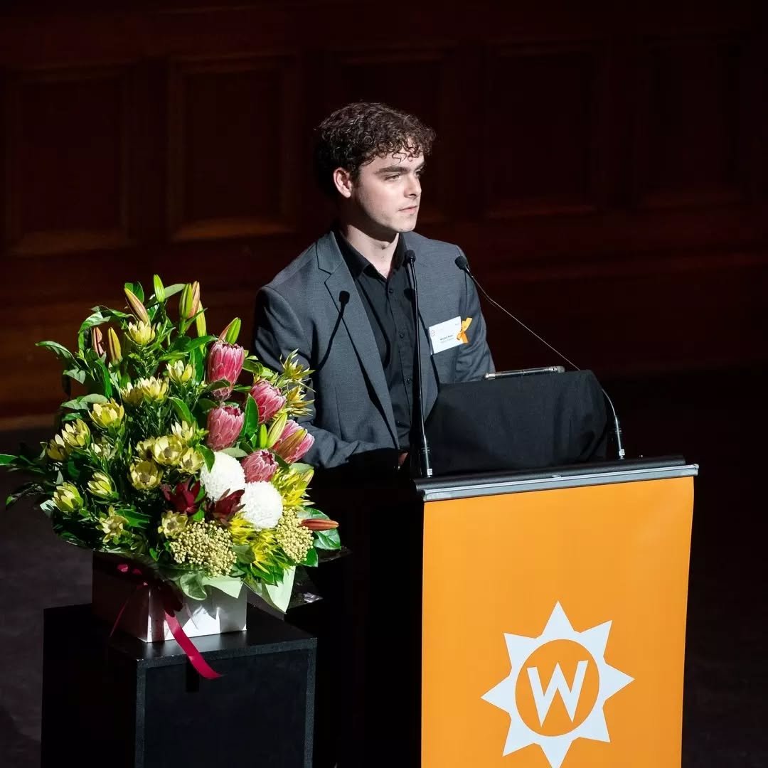 🎤 &quot;Our circumstances may have challenged us, but they never defined us. Western Chances believed in what we could become and eventually that belief became our own.&quot; - Mitchell Netes, 2025 Good Business Forum.

Mitchell received his first s