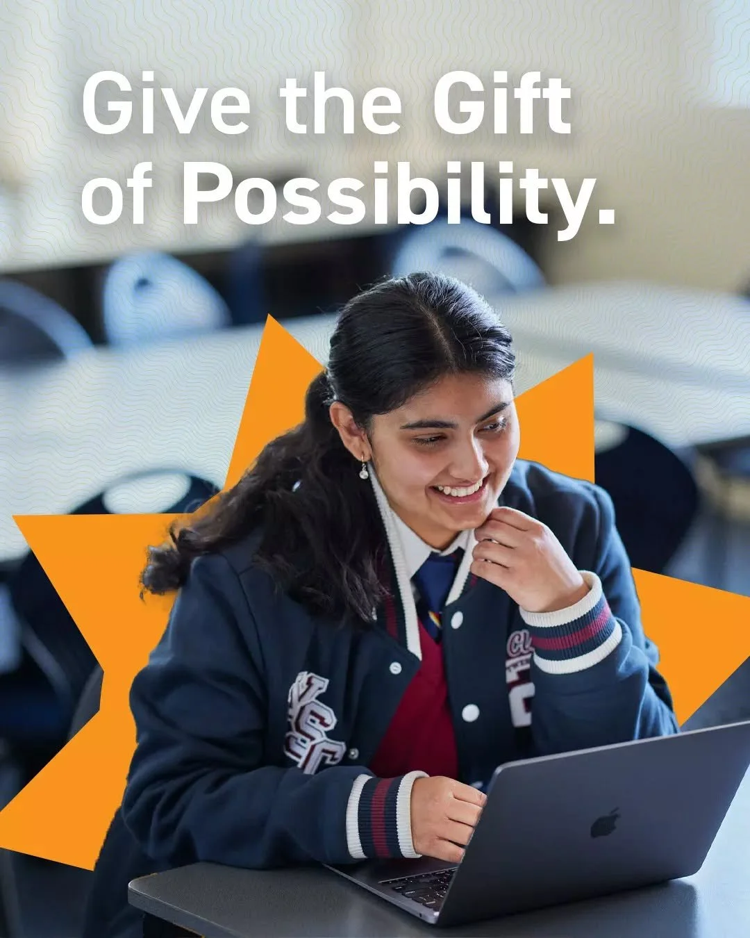 💬&ldquo;I know that without a calculator, textbooks and a computer I would not have been able to succeed in completing my studies.&rdquo; 

This holiday season, give the gift of possibility.

Your donation can provide the essentials&mdash;like calcu