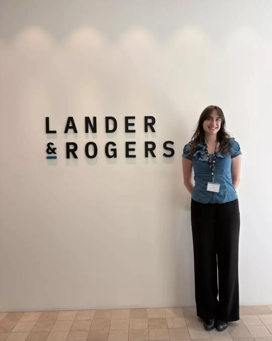 Congratulations to Western Chances recipient Aleksandra who is near completion of her Seasonal Clerkship at top-tier law firm @landerrogers ⚖️ 

Aleks is a long-standing member of our recipient STAR Committee, consistently demonstrating dedication an