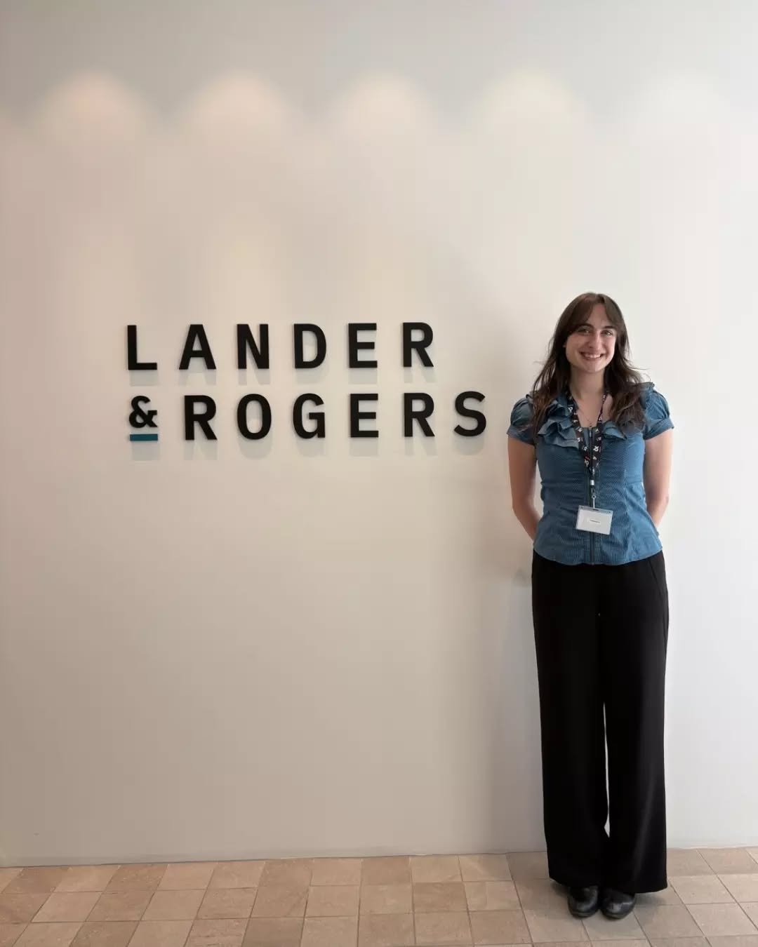 Congratulations to Western Chances recipient Aleksandra who is near completion of her Seasonal Clerkship at top-tier law firm @landerrogers ⚖️ 

Aleks is a long-standing member of our recipient STAR Committee, consistently demonstrating dedication an