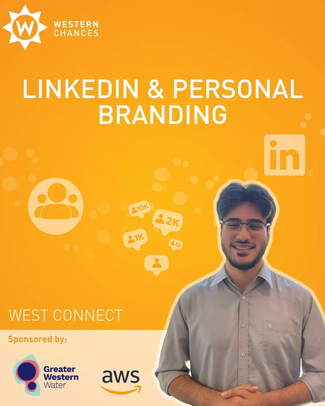 Ready to level up your LinkedIn and personal brand? 🚀💼✨ 

Join us for an engaging evening designed to help you strengthen your LinkedIn profile, refine your personal brand, and set yourself up for early career success!

The event will bring togethe