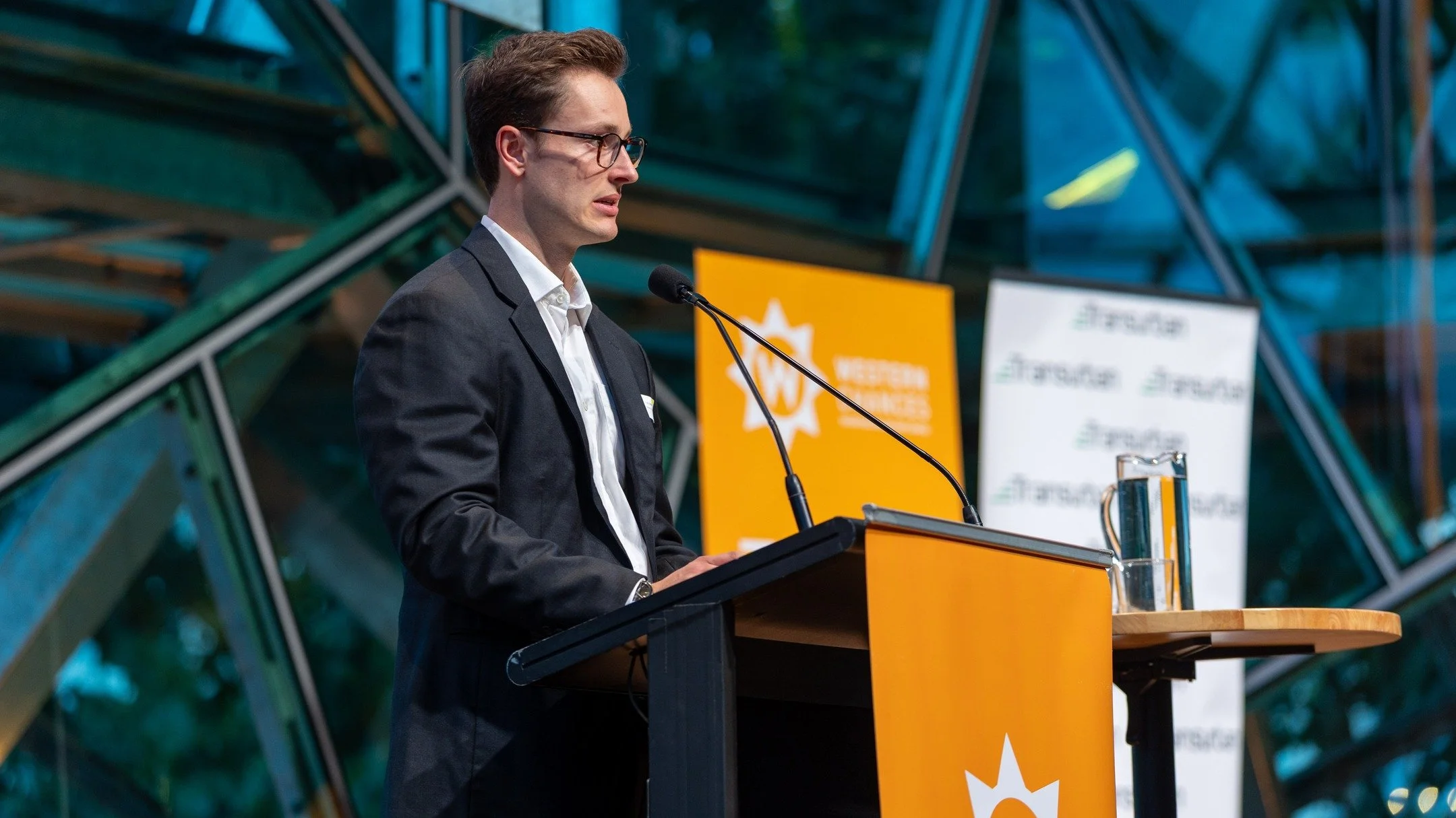 "The teenager who wouldn't stand in a group photo was now onstage at one of the most symbolically significant evenings in Western Chances&rsquo; history.&rdquo; 

The room fell completely still as our recipient speaker, Hugh, shared his powerful