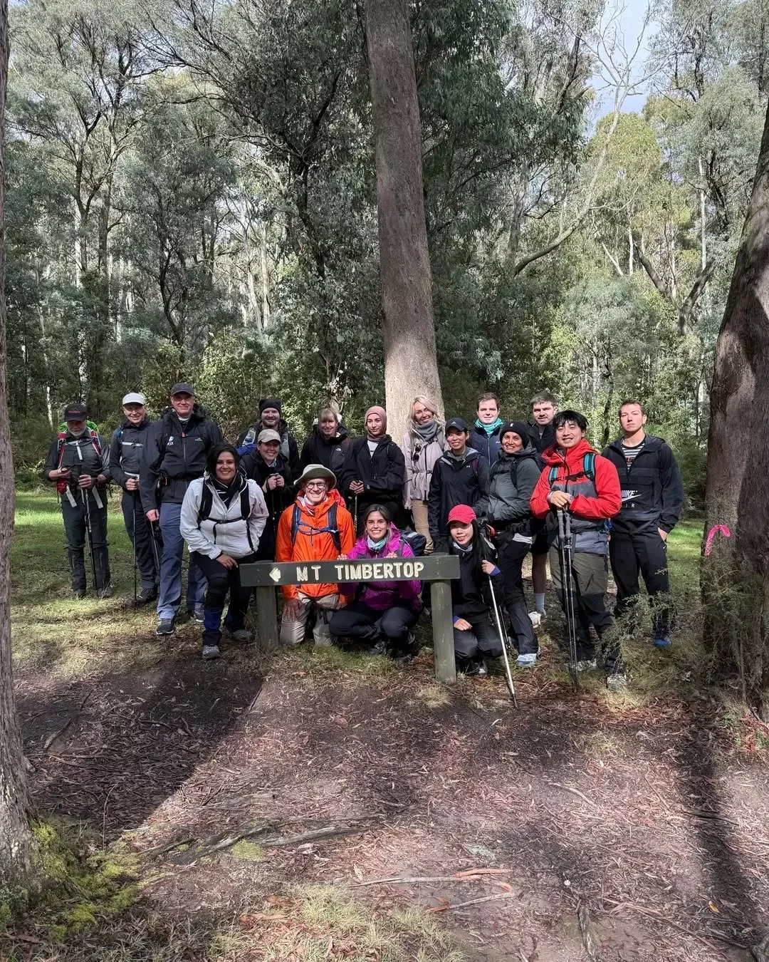 And they are off!!! 🏔️✨ 
 
Good luck to our trekkers from Western Chances, IG, Cirka, Melbourne Airport, Kinetic and Victoria University starting their three-day journey across three peaks- Mt Timbertop, Mt Stirling, and Mt Buller!! 
 
Over the next
