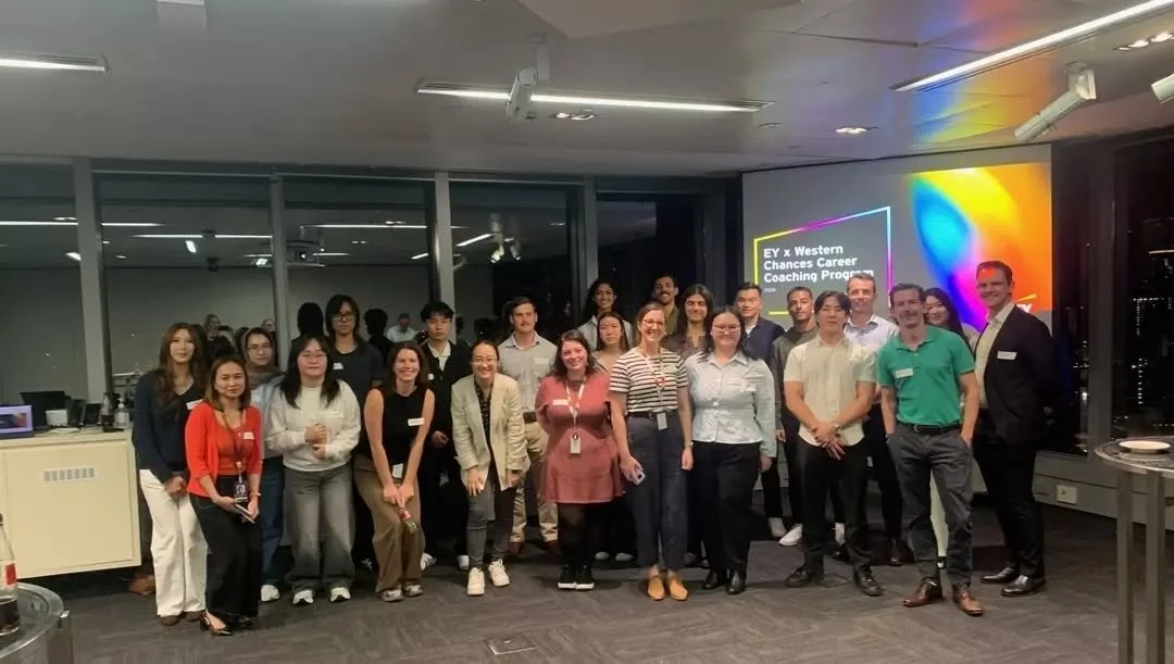 Our EY Career Coaching Program has officially kicked off for 2026! 🎉 

Now in its 7th consecutive year, the program brings together 15 Western Chances recipients, each paired with a senior manager at EY for valuable one‑on‑one mentorship and support