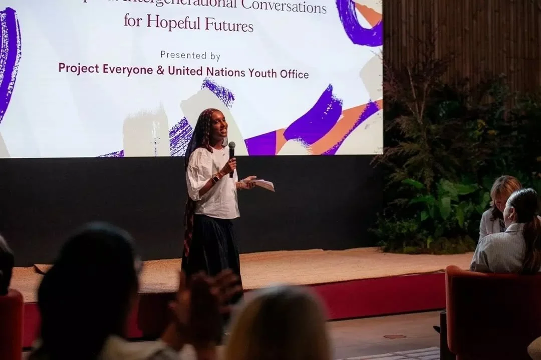 Today, our storyteller becomes the story. Hanane, our very own Communications Coordinator, was given the opportunity to co-facilitate Unscripted: Intergenerational Conversations for Hopeful Futures - a session held at Studio 5 in Naarm alongside the 