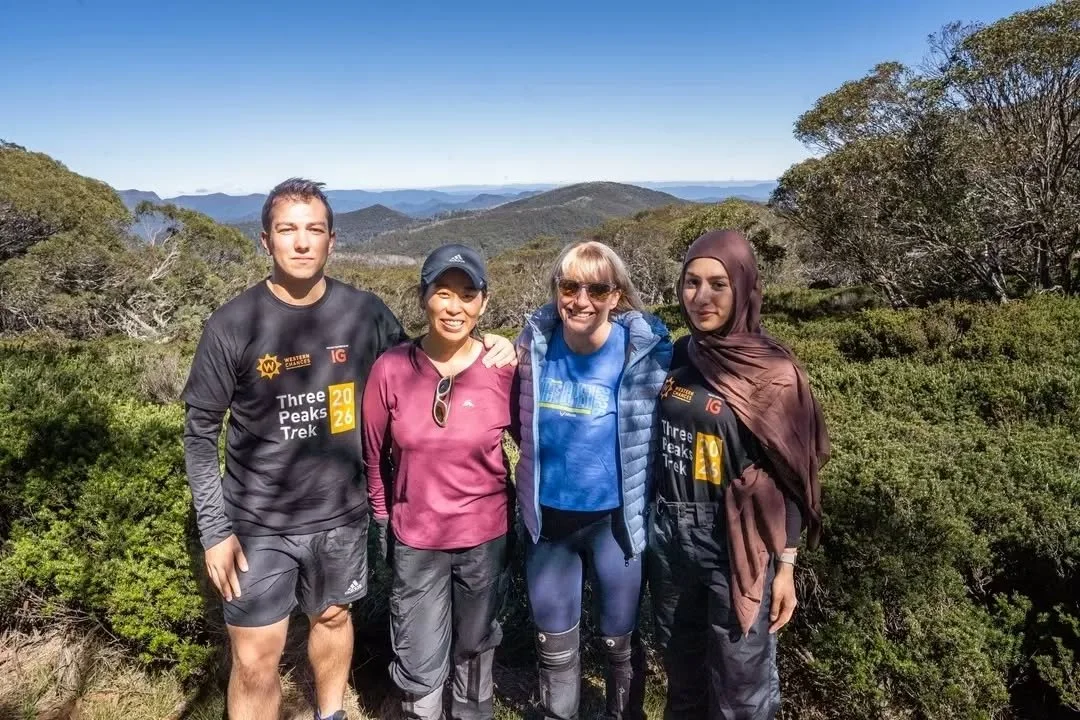 Last month, our incredible recipients and alumni led the way on our 2026 Three Peaks Trek 🏔️🧡 

Throughout the three days, they connected with supporters, helped fundraise for scholarships, and proudly represented Western Chances &mdash; playing an