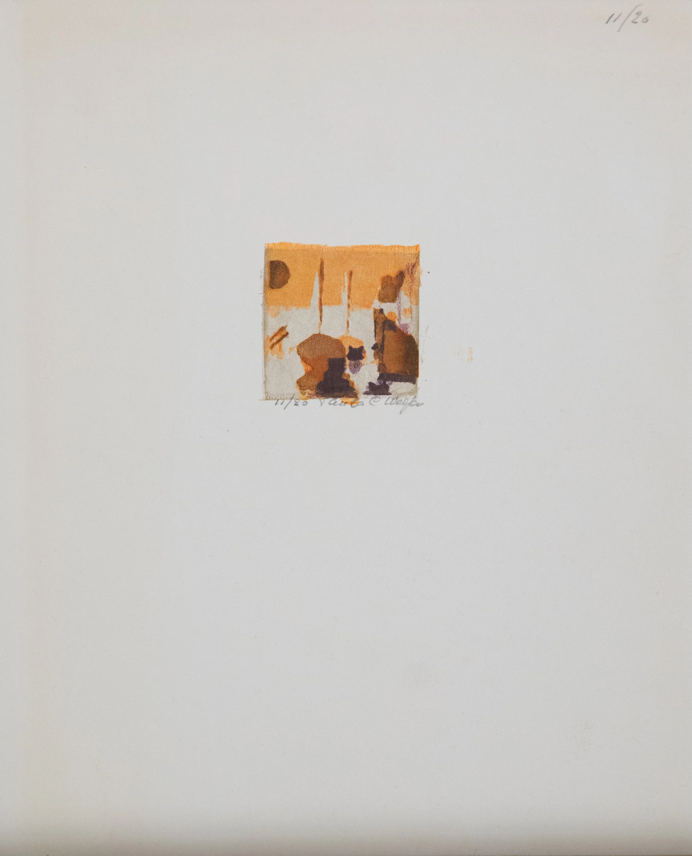 Paula Canale Wolfson | Untitled | Original Serigraph, Signed