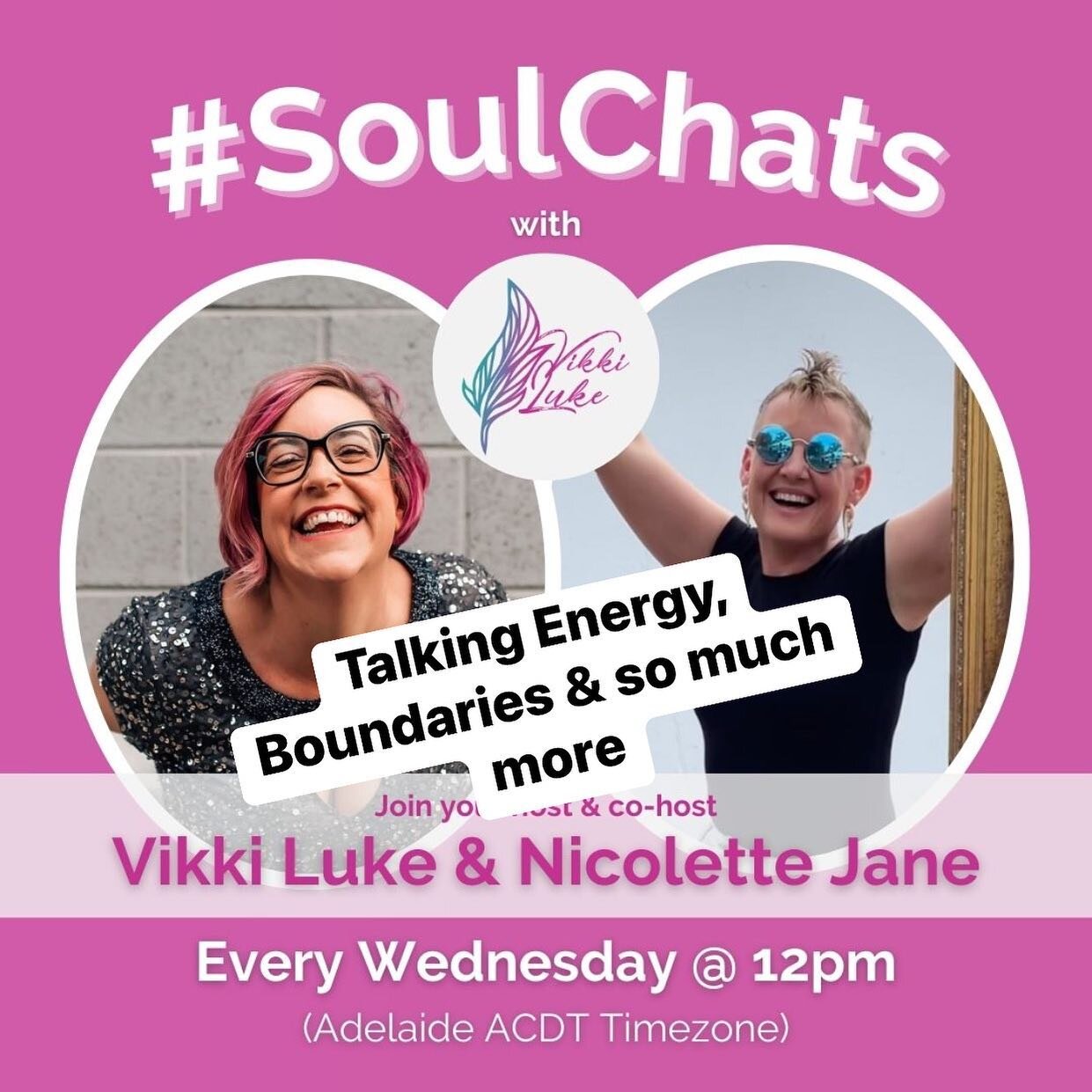 Will you be joining us tomorrow, on Wednesday 8th Feb, for another live episode of #SoulChats? 

We will be talking&hellip;

ENERGY!!
The What&rsquo;s Why&rsquo;s and How&rsquo;s around others, our energy, boundaries, cord cutting and so much more. 
