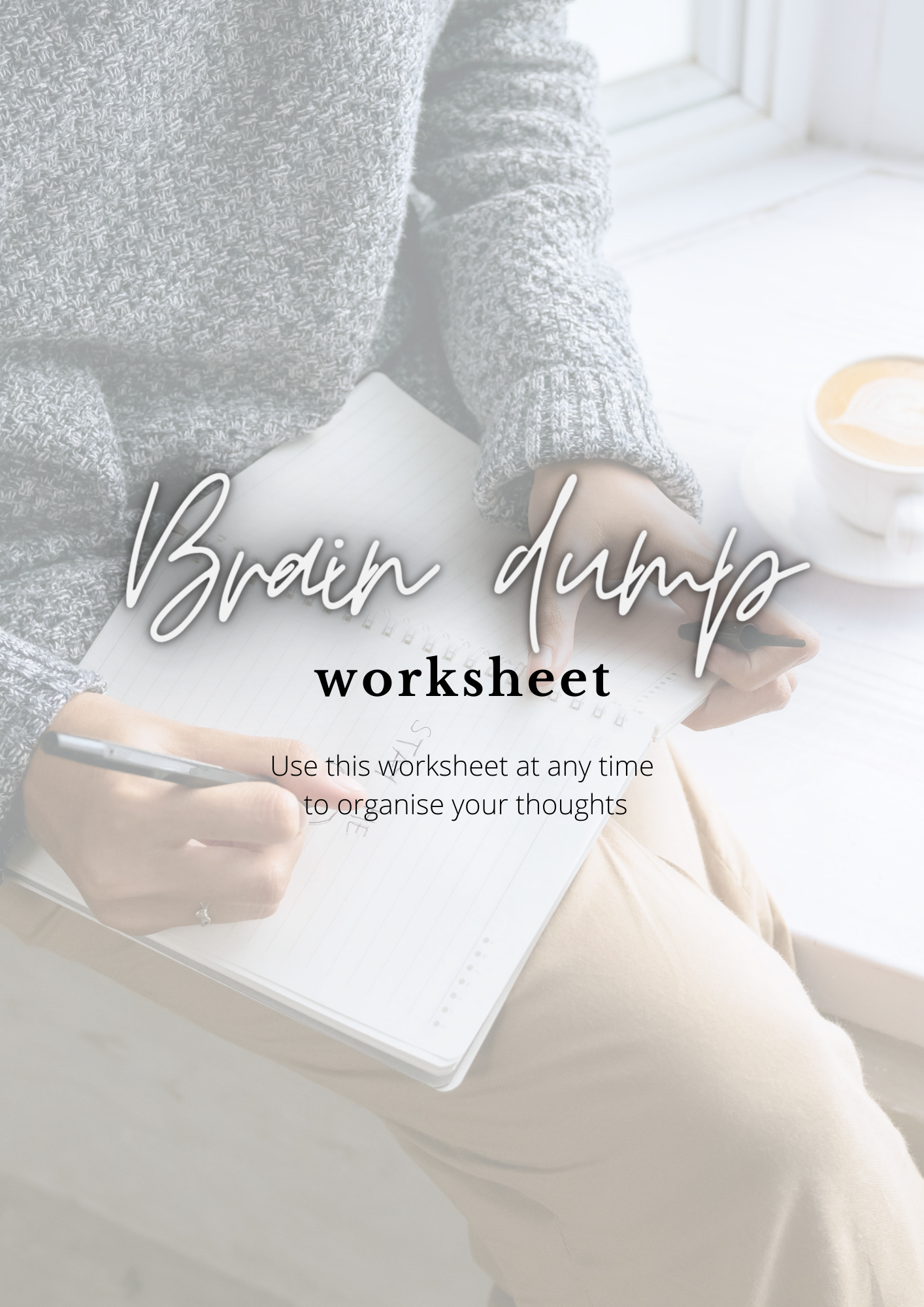 FREE BRAIN DUMP WORKSHEET