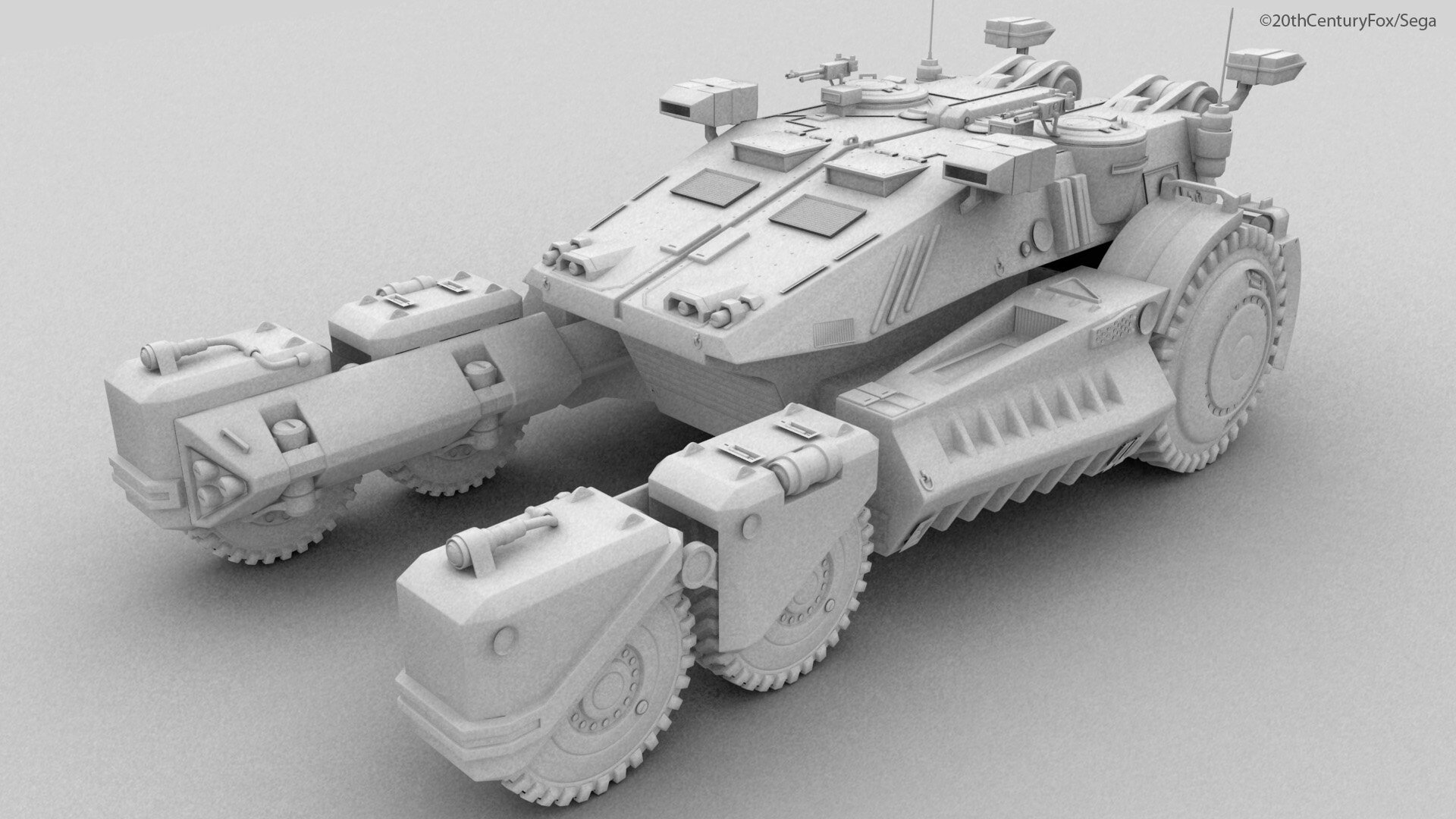 SEGA Aliens RPG Vehicle