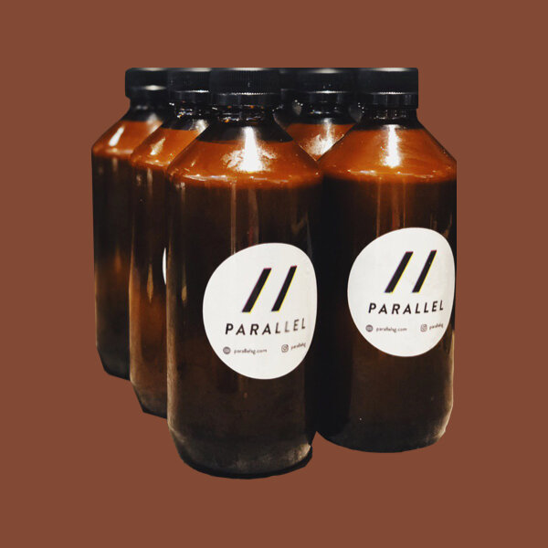 White Cold Brew Coffee (250ml) — Parallel: Açaí and Coffee