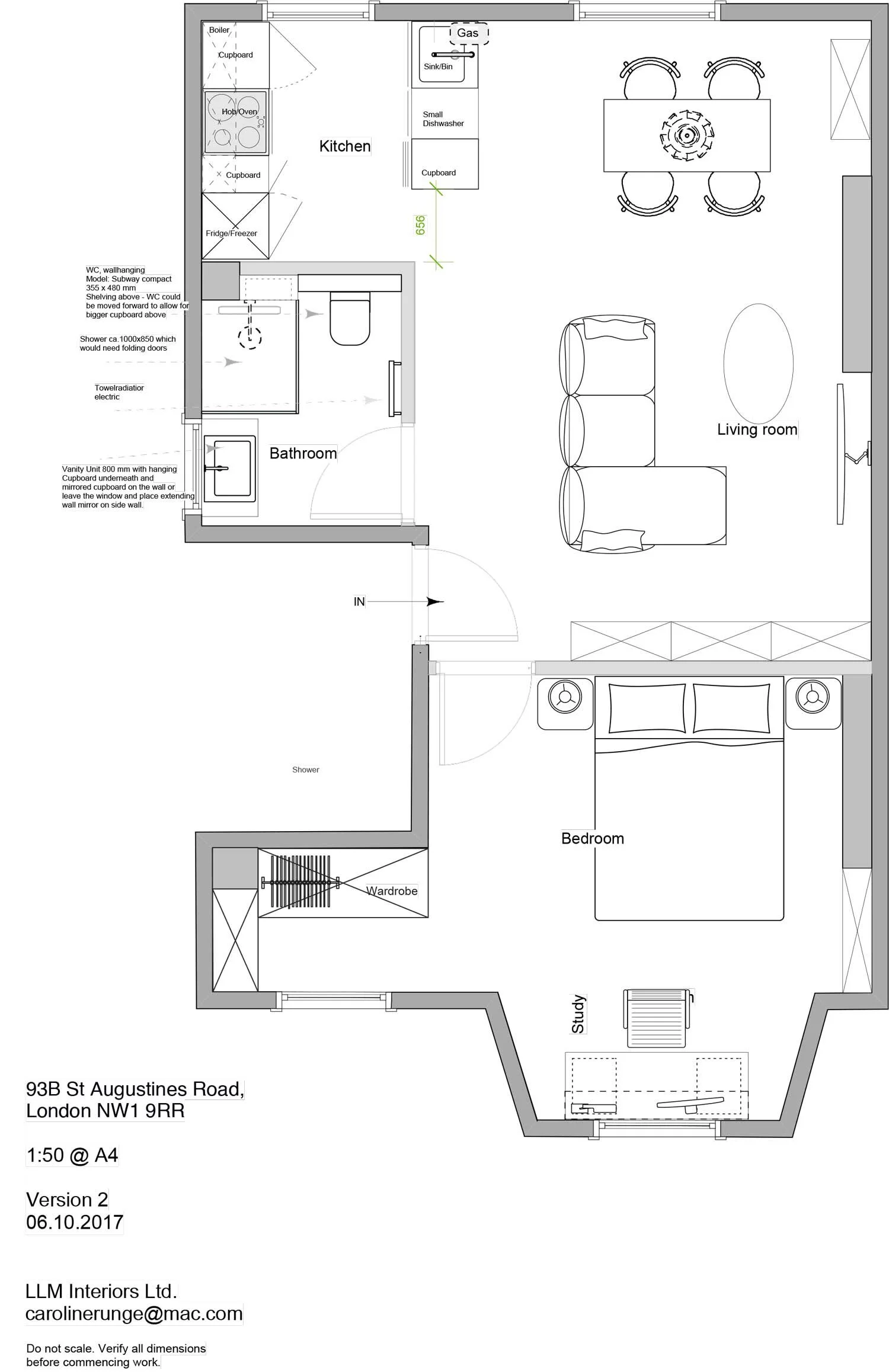  Concept, plan and elevation drawings by Caroline Runge 