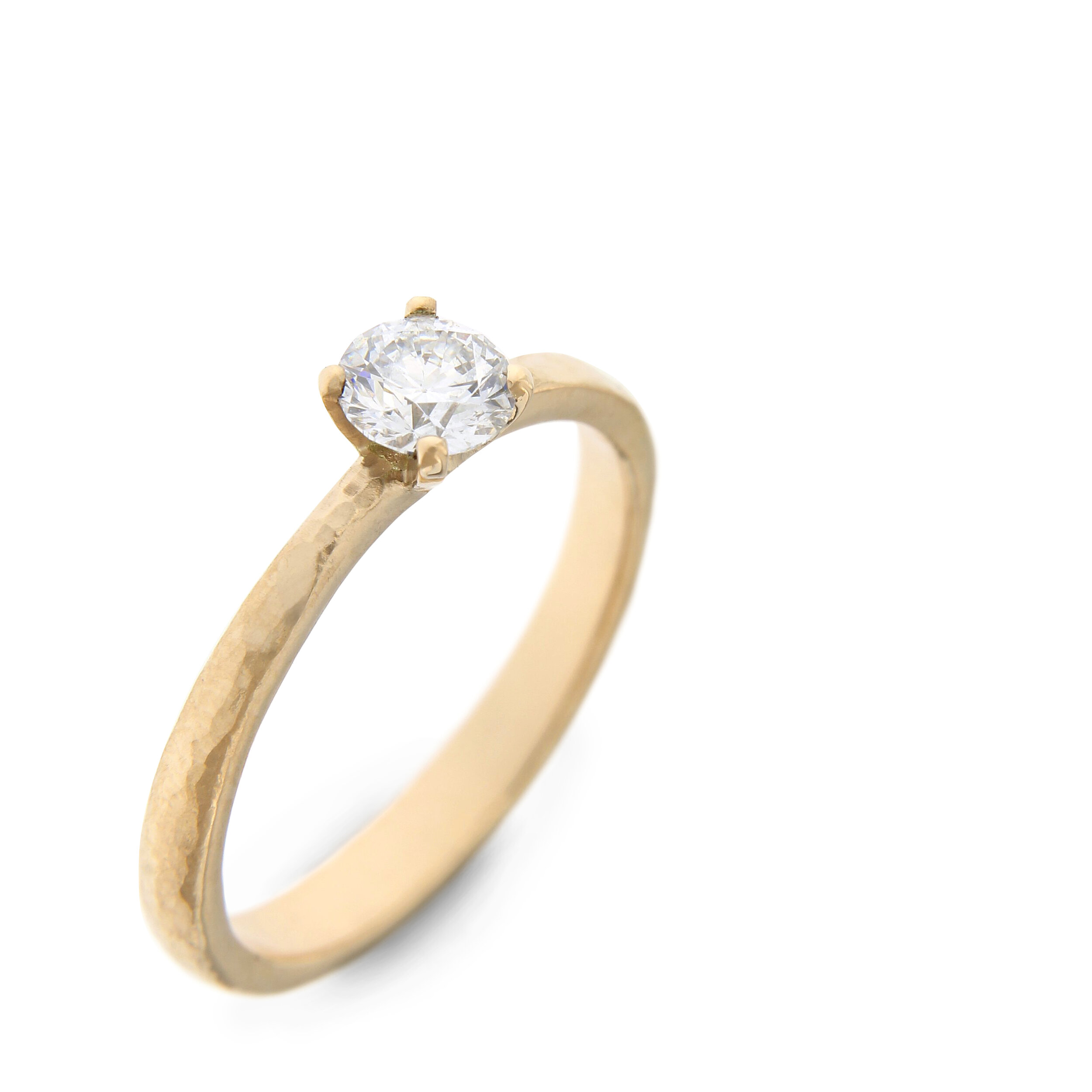 diamond set in gold, goldsmith, Katie G. Jewellery