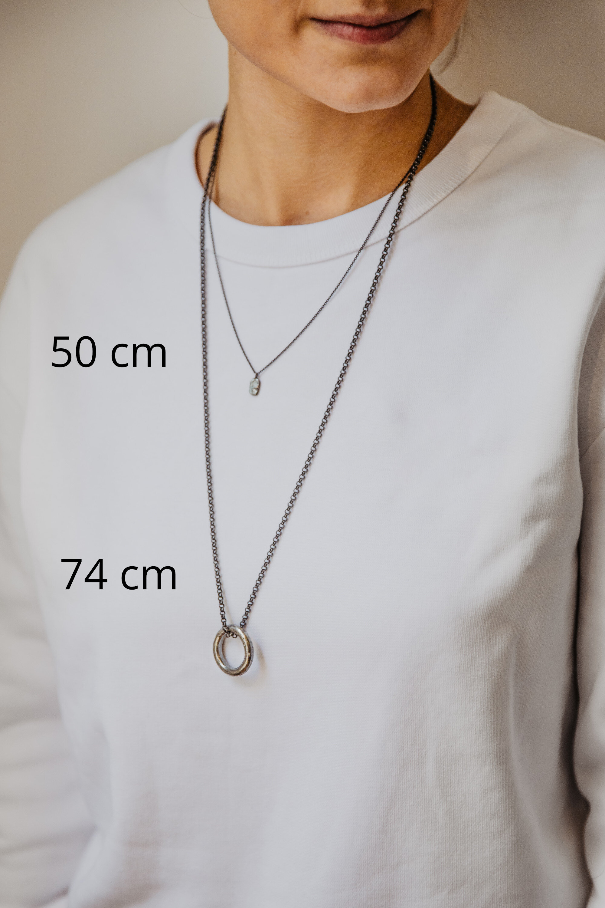 necklace sizing, goldsmith, Katie G. Jewellery