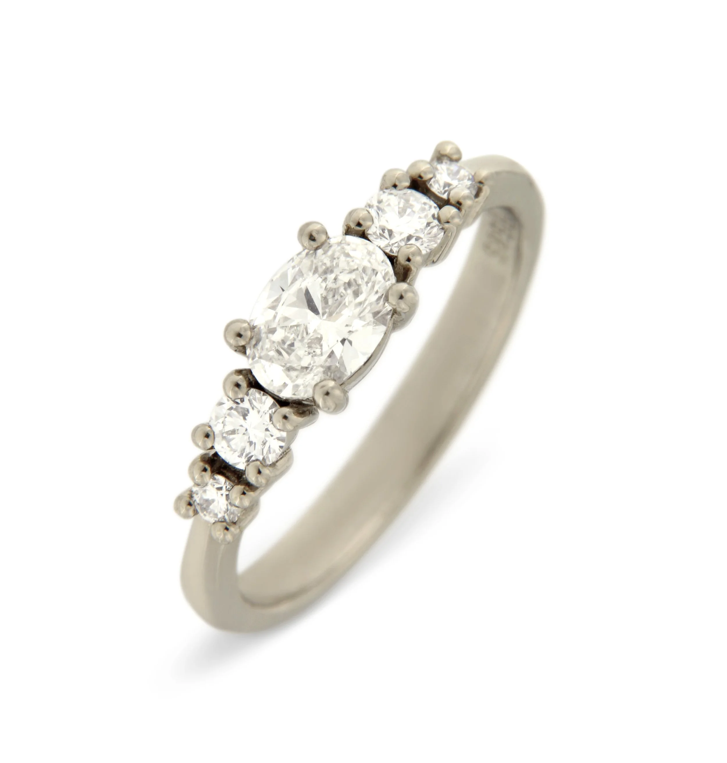 Cascade Oval Ring