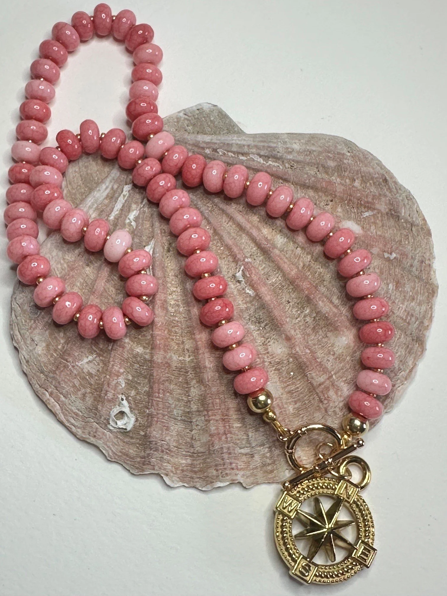 pink jade gold compass necklace.jpg