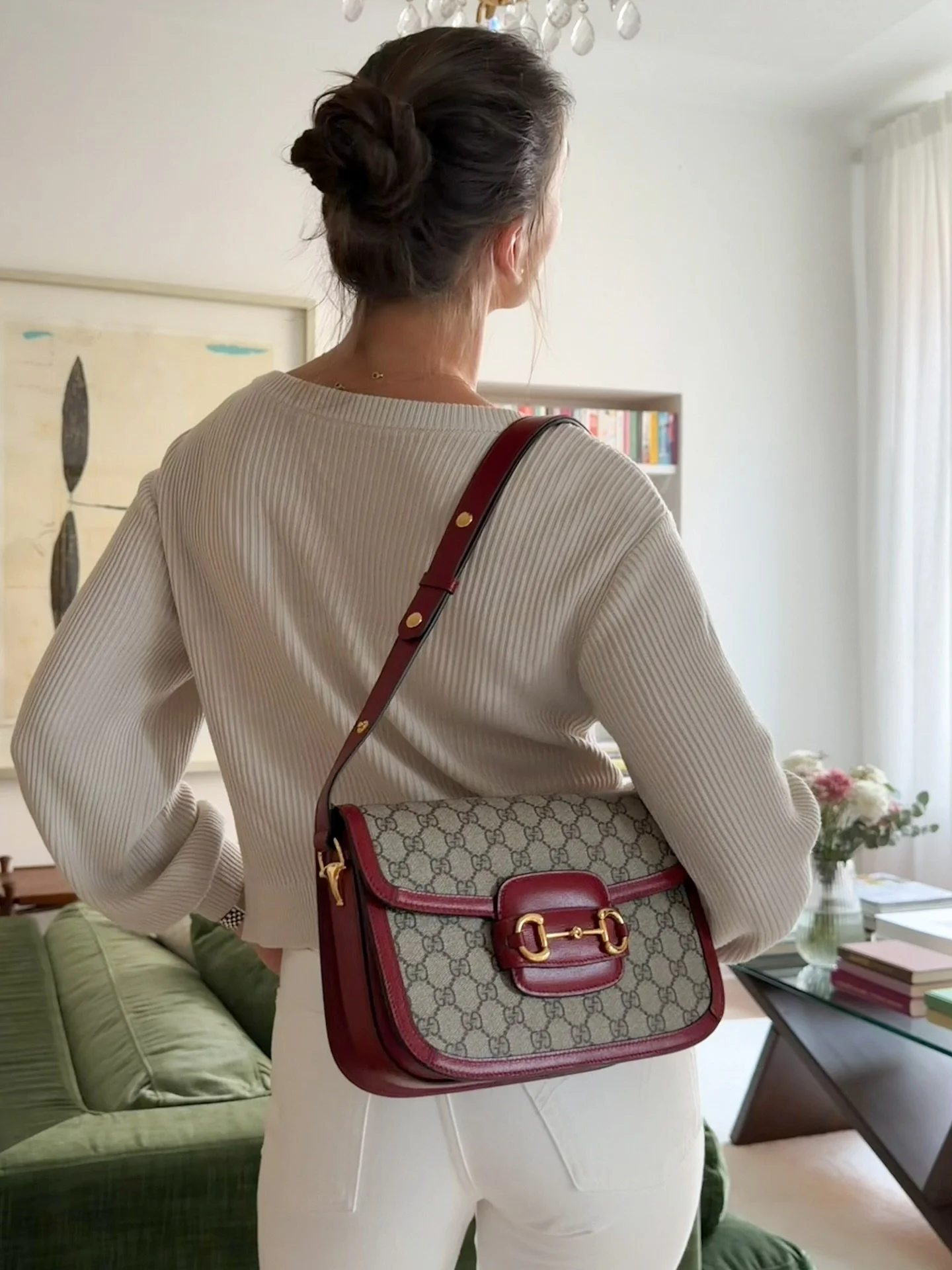 Myynniss&auml;!❤️
Uudenveroinen GG Horsebit 1955 Shoulder Bag.
Hinta: 1350euroa