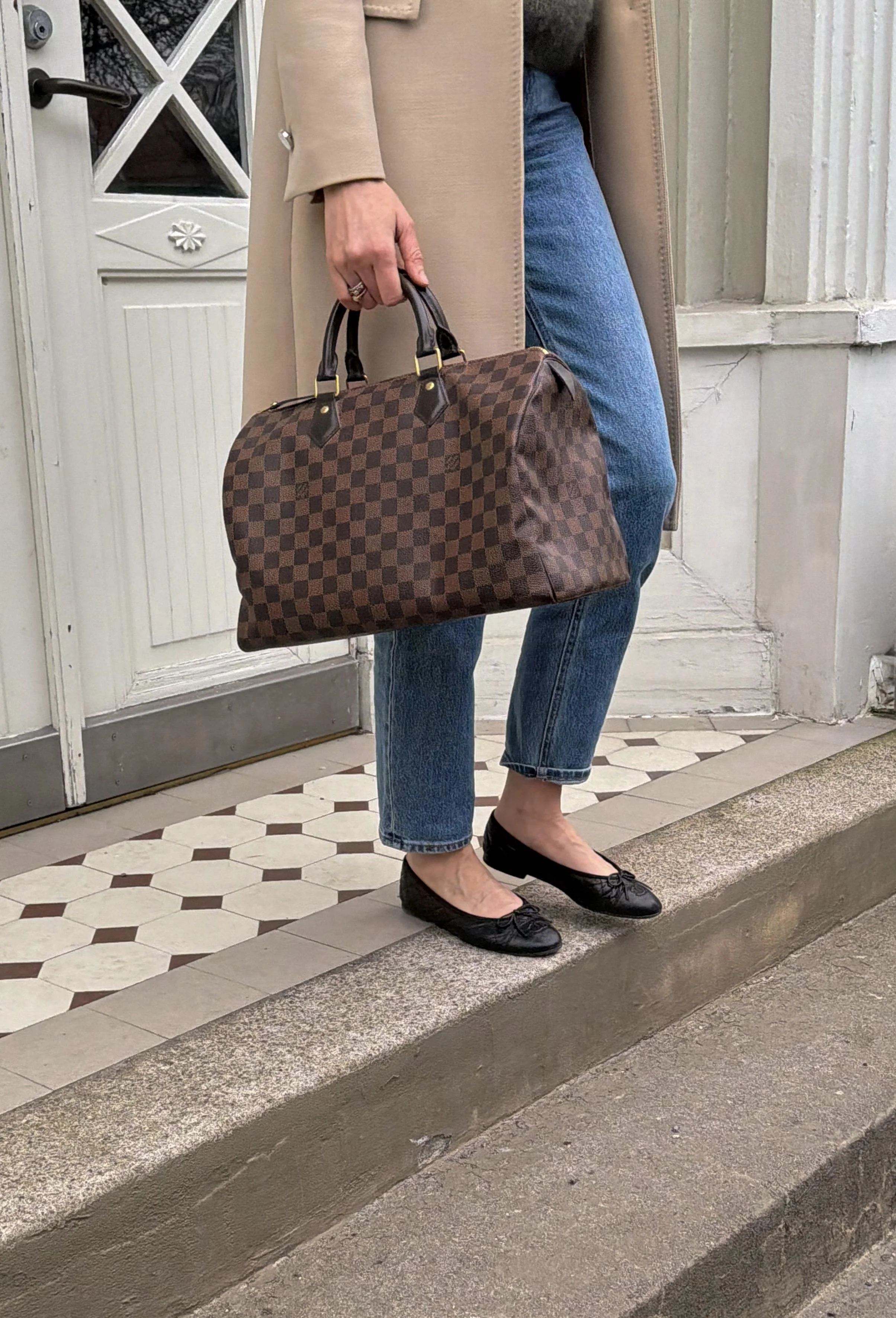 Louis Vuitton Speedy 35 Handbag