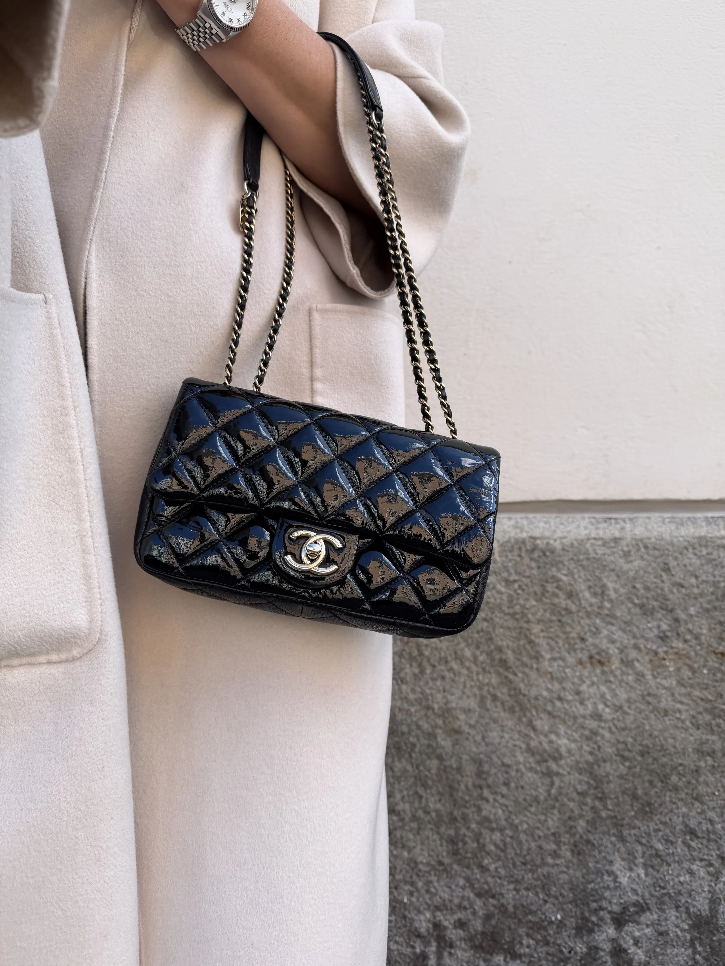 Chanel Eyelet Flap Bag