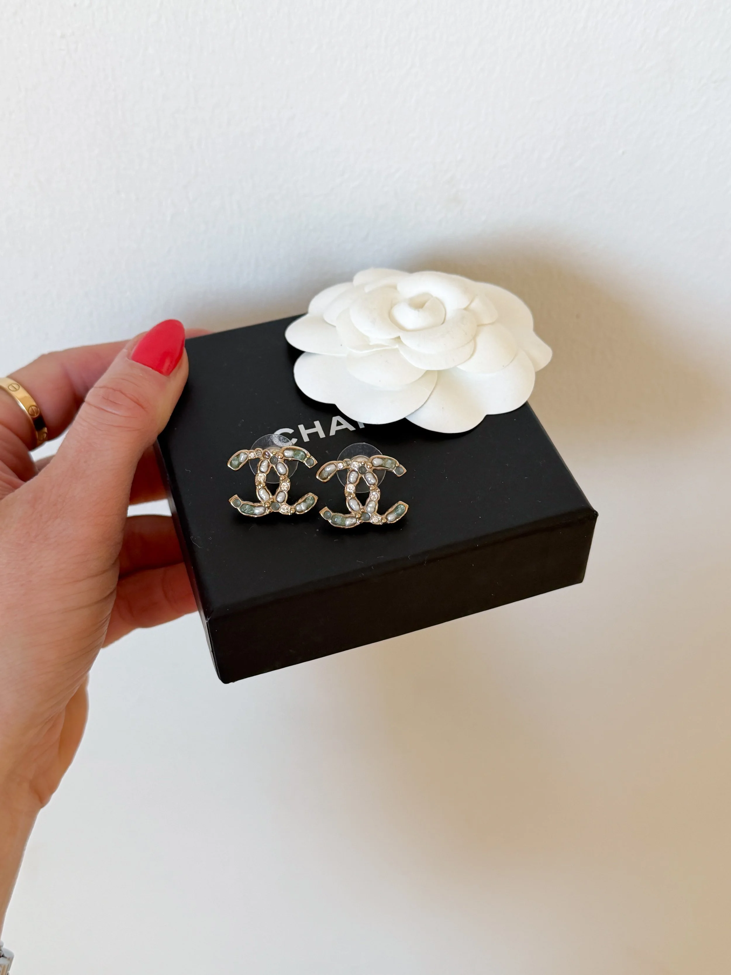 Chanel CC Earrings
