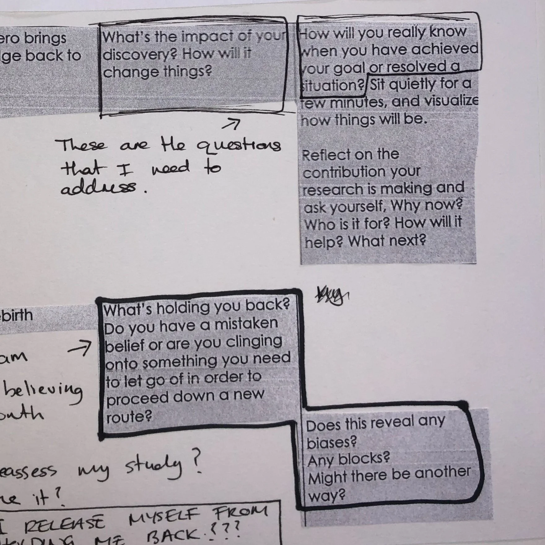 31/03/20 - What is my dilemma? - Past students/heroes journey.