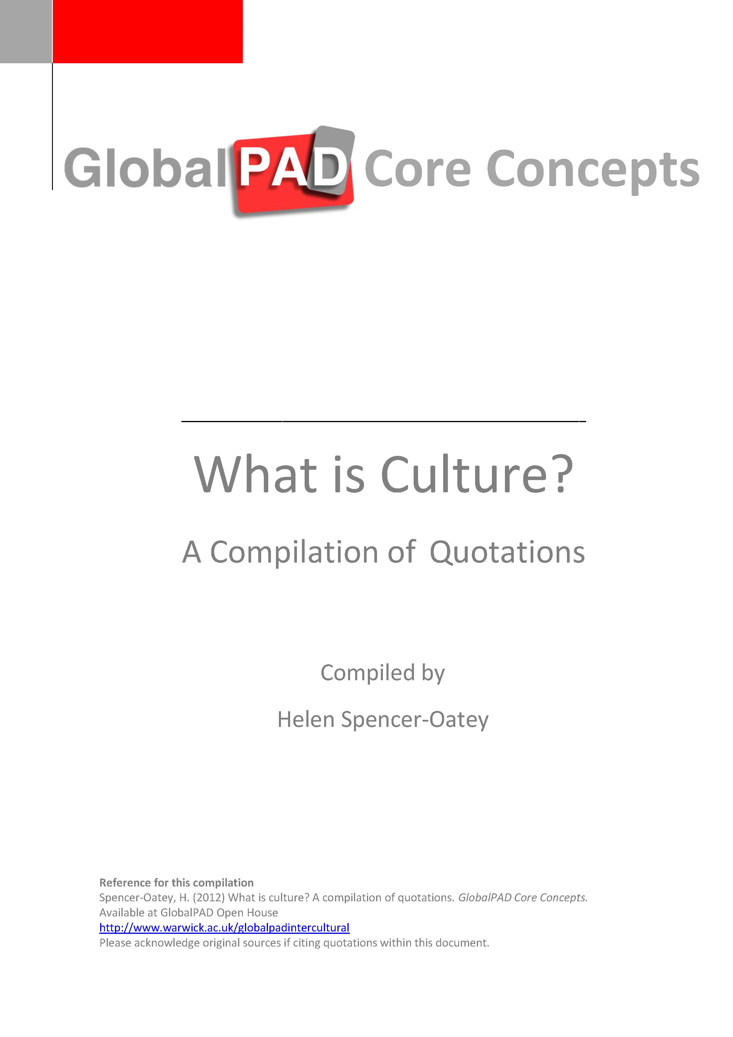 What is Culture?