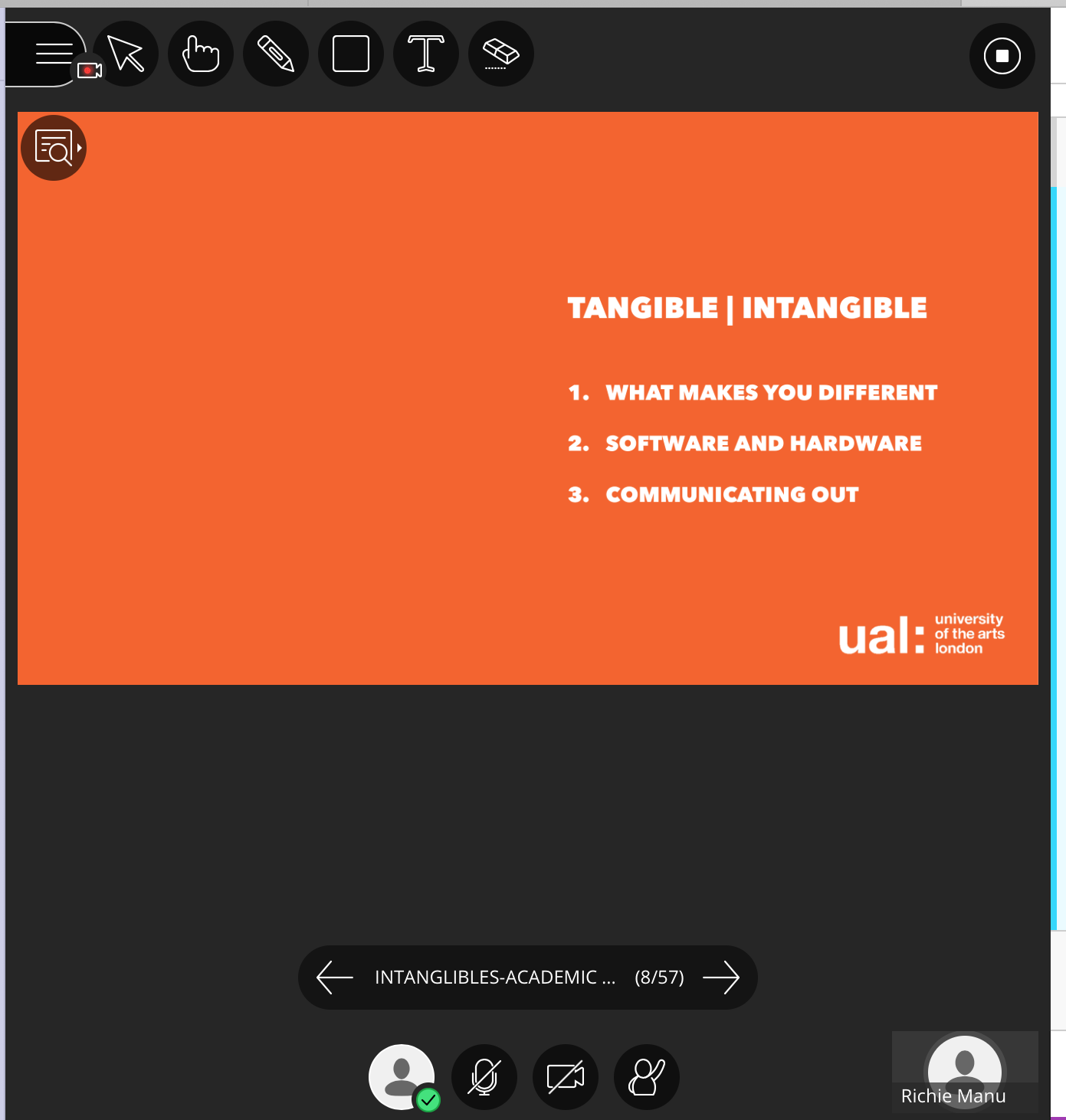 5/6/20 - Tangible and Intangible workshop 