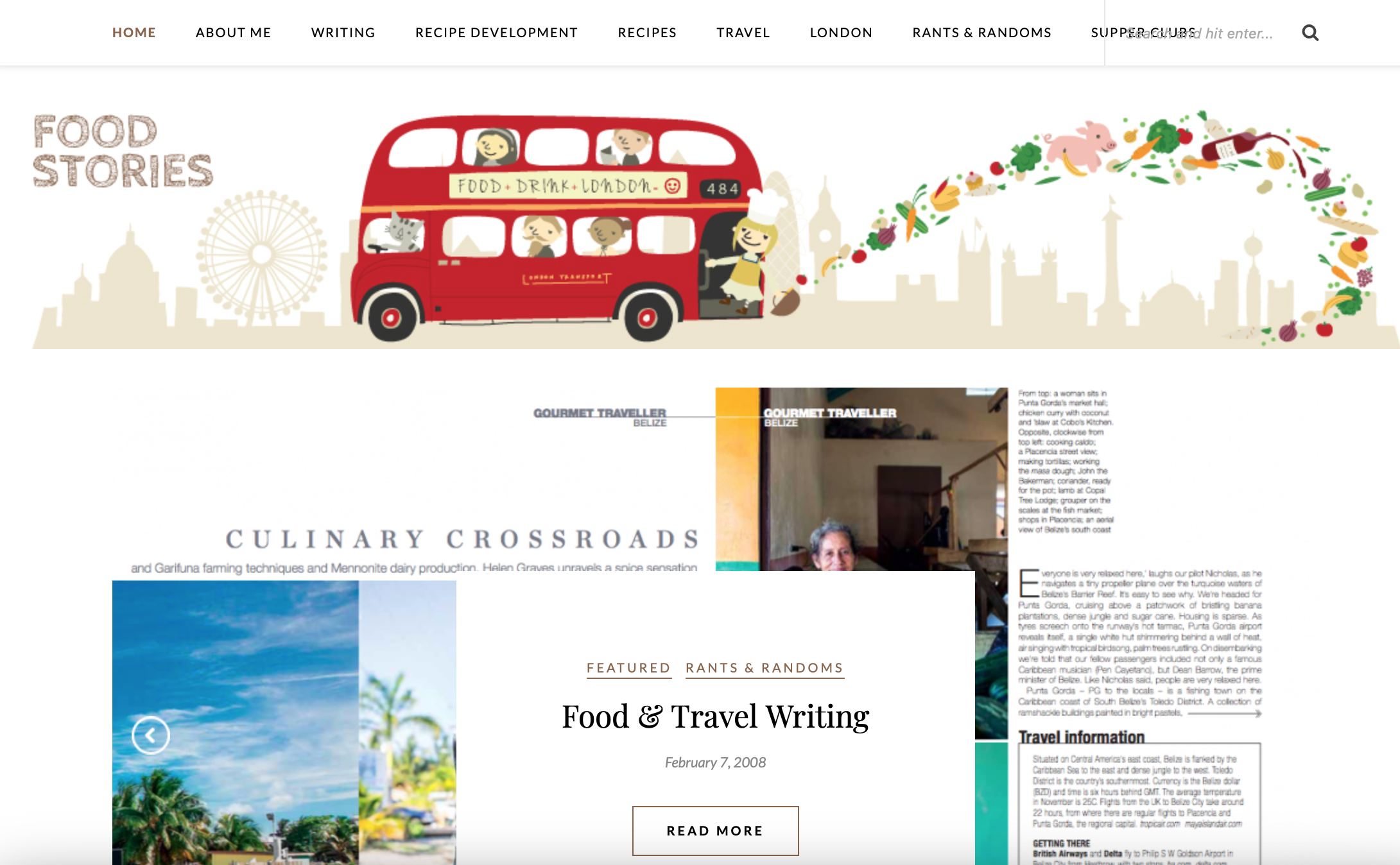 Food Writing - Helen Graves