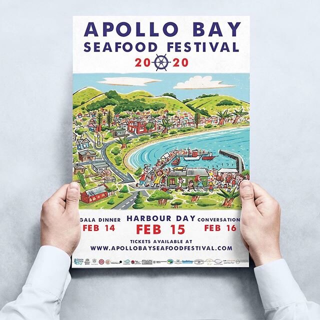 Head over to the festival website to download the 2020 digital program -> www.apollobayseafoodfestival.com 👀