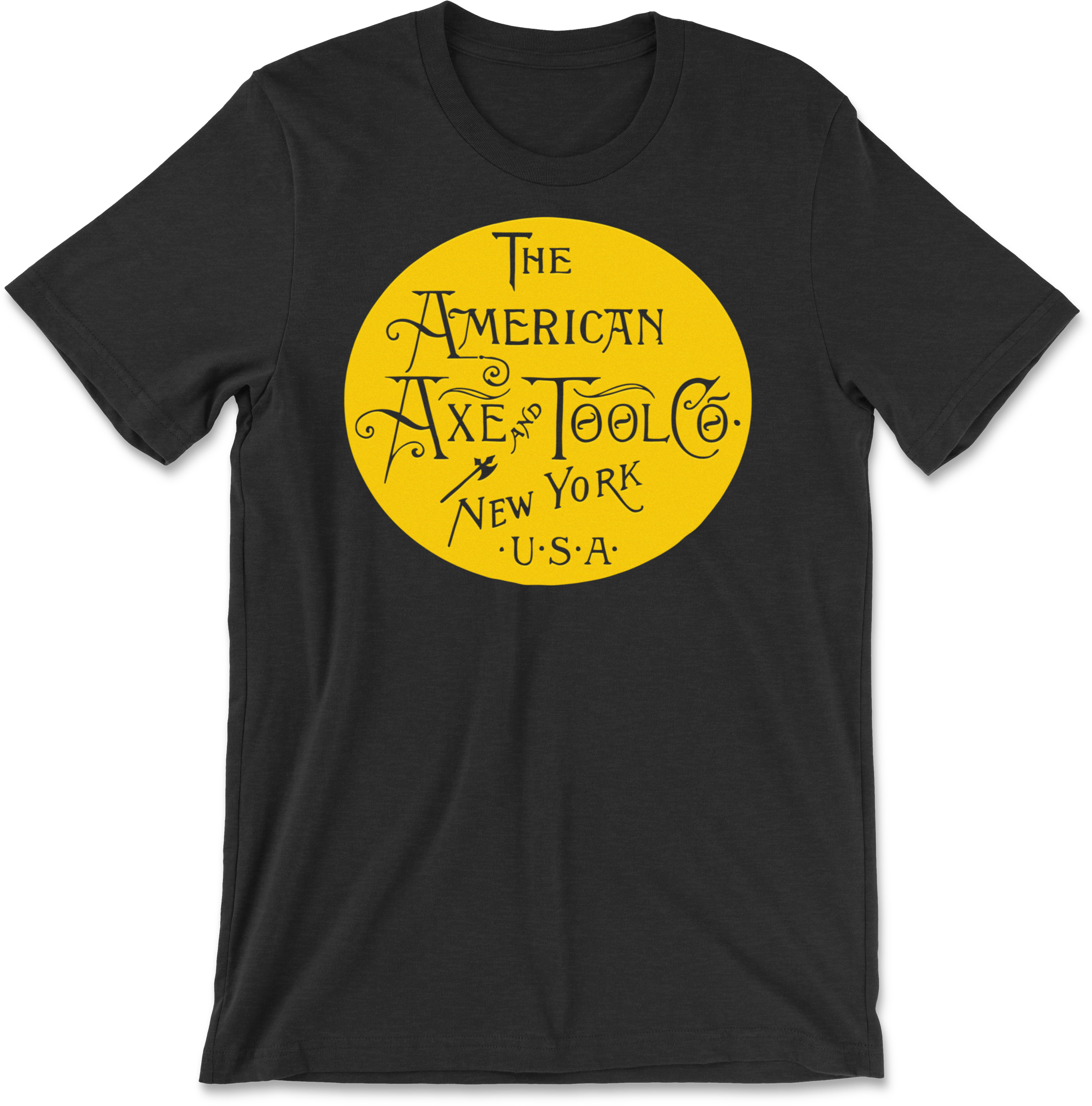 American-Axe__Lettering-Lockup-Knockout-Yellow__Shirt_Front__Black-Heather.png