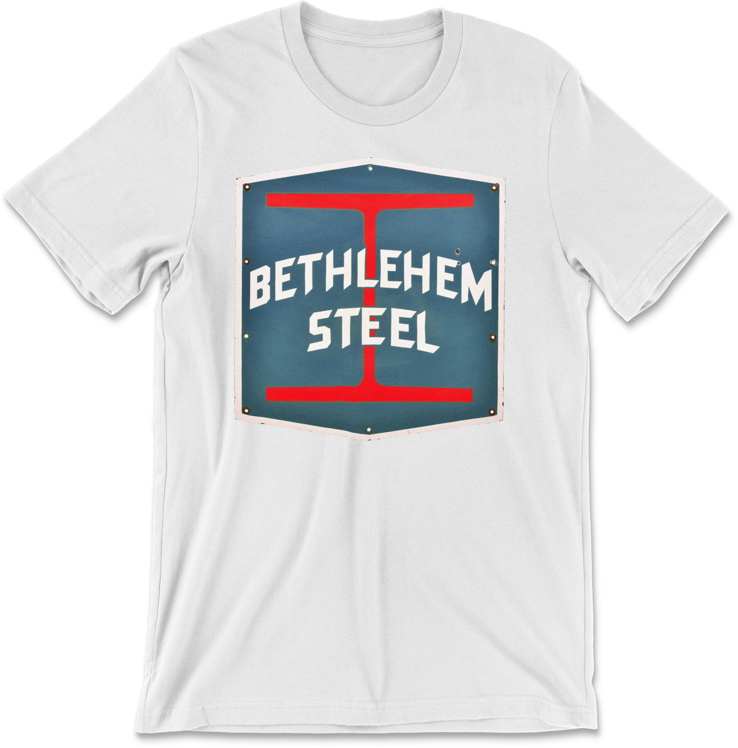 Bethlehem Steel — I-Beam (Blue & Red)