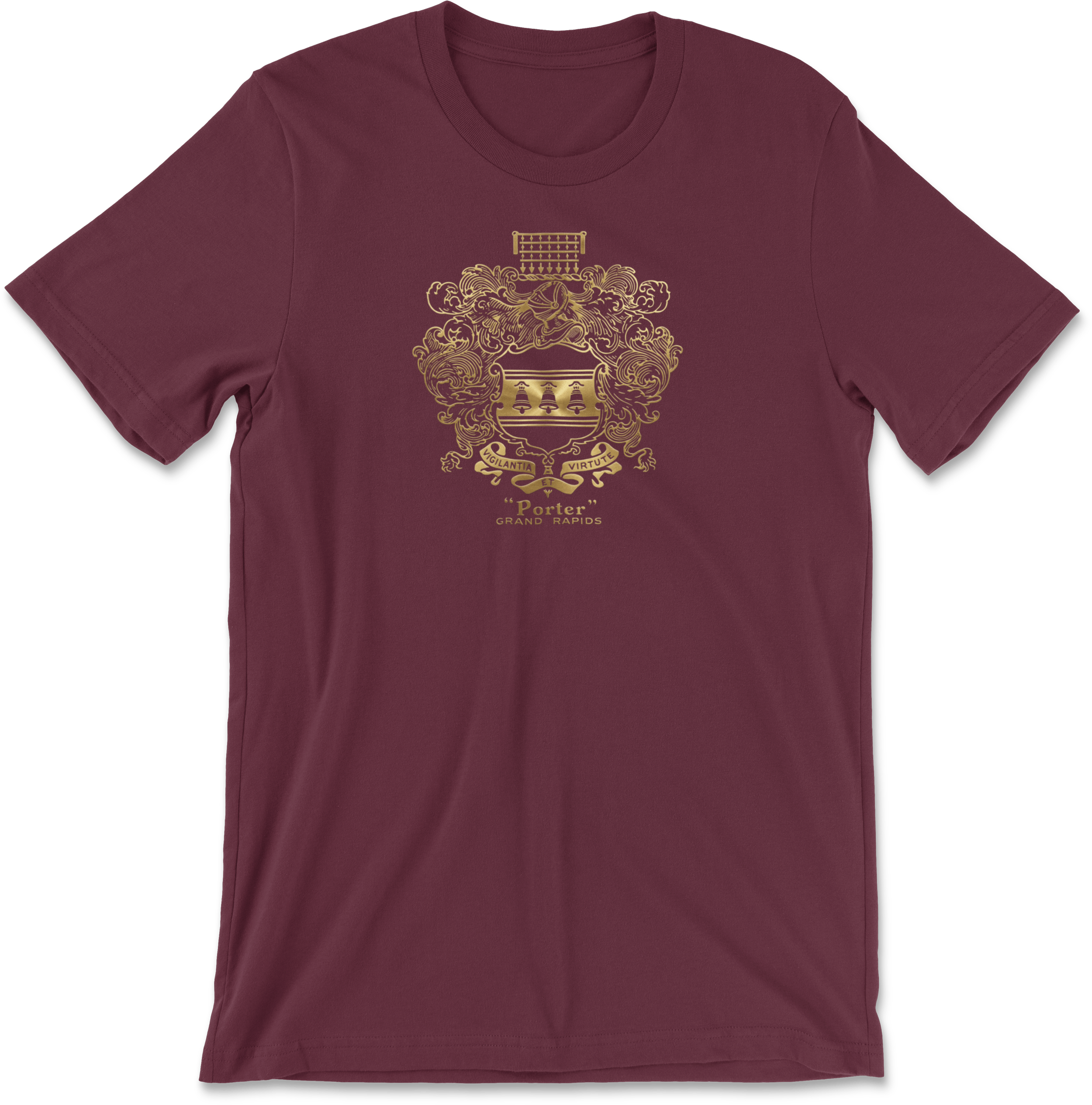 CO-Porter__Crest-Shield-Solo__Shirt_Front__Maroon.png