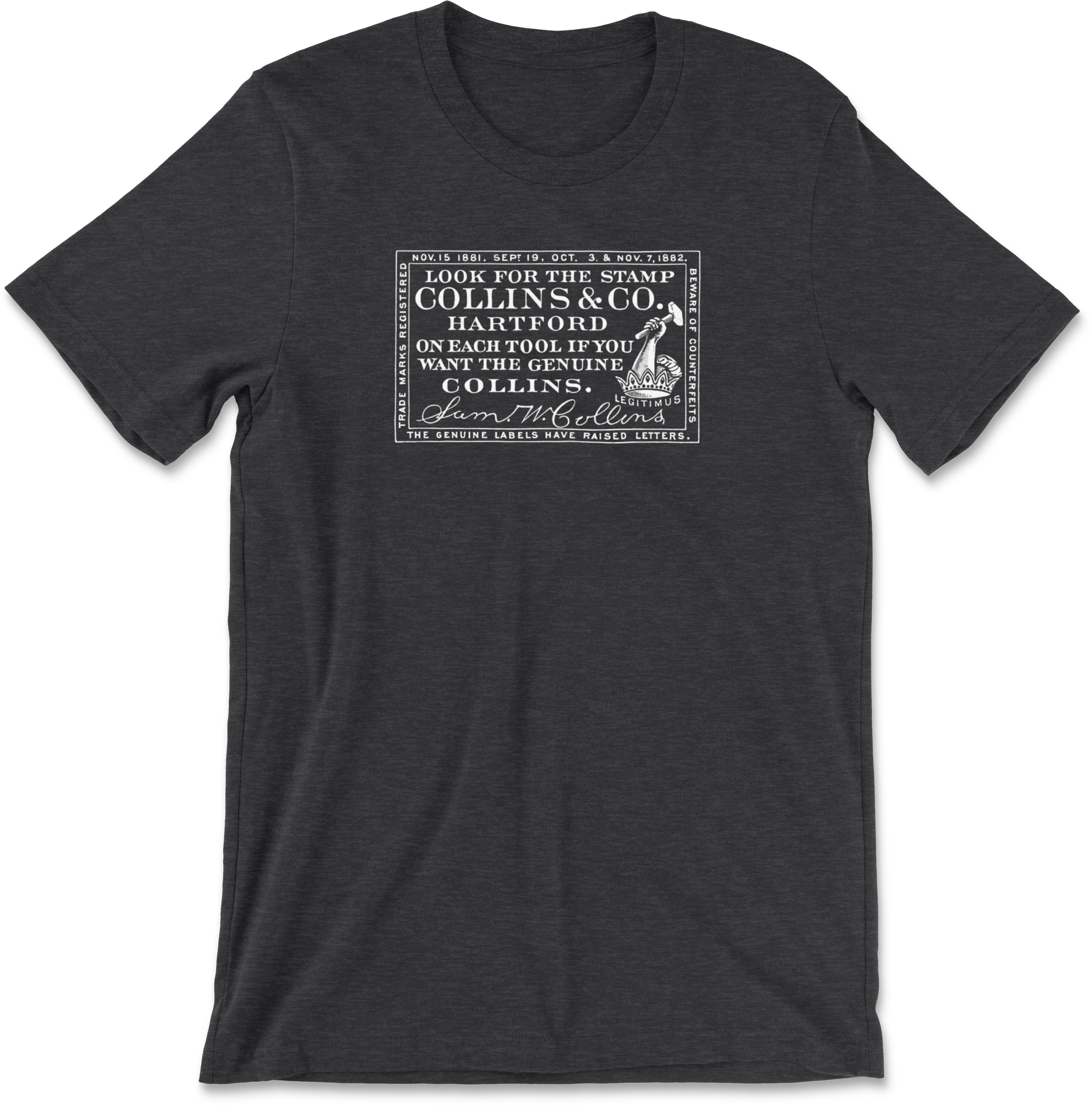Collins__Stamp-Clear__Shirt_Front__Dark-Grey-Heather.png