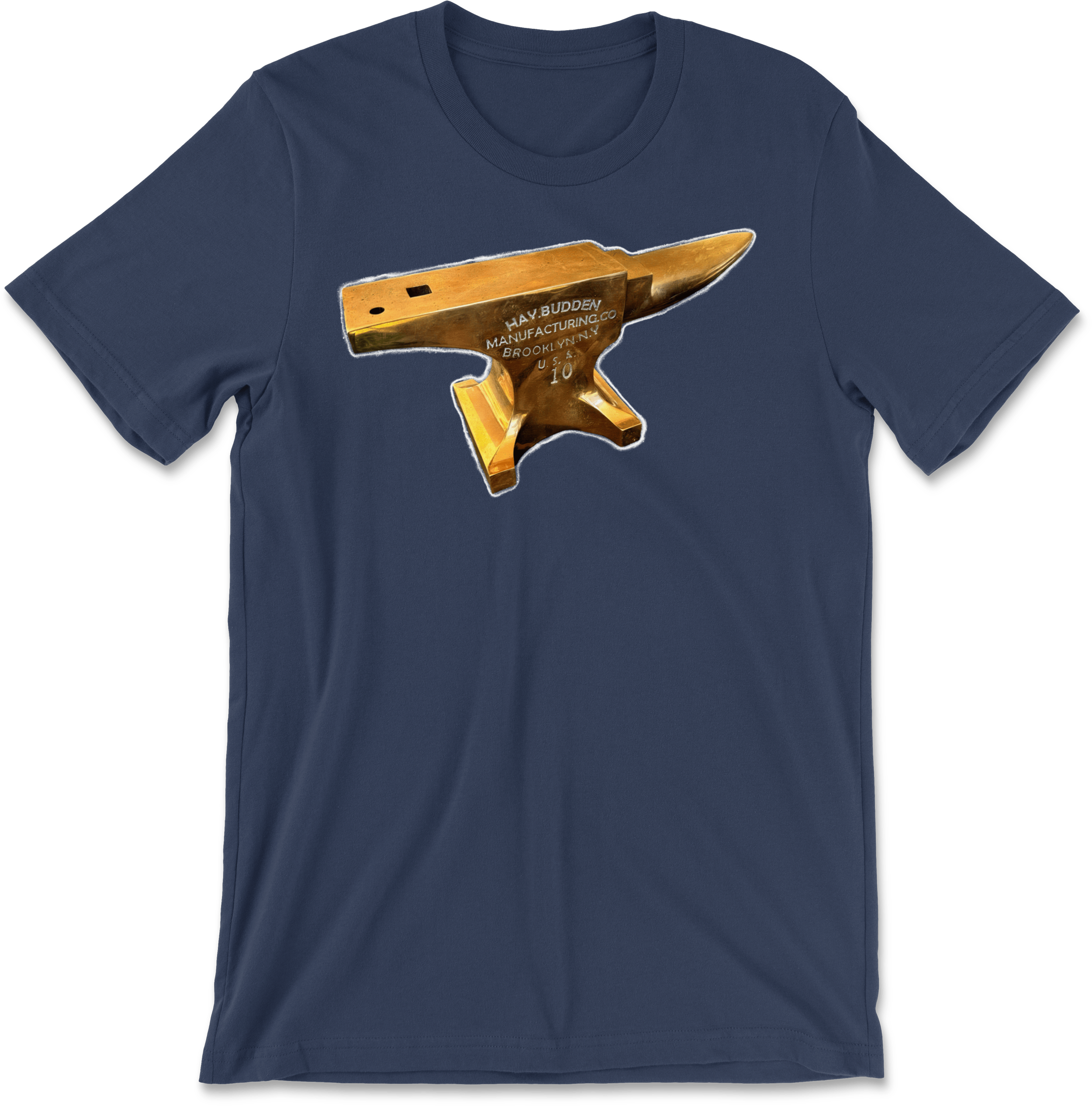 Hay-Budden__Anvil-Orange__Shirt_Front__Navy.png